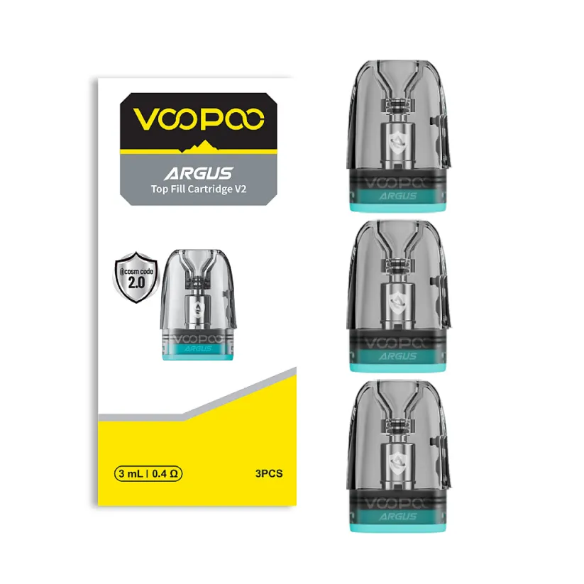 Voopoo Argus Top Fill V2 Cartridge 3ml | 3 Pack | 0.4ohm product image