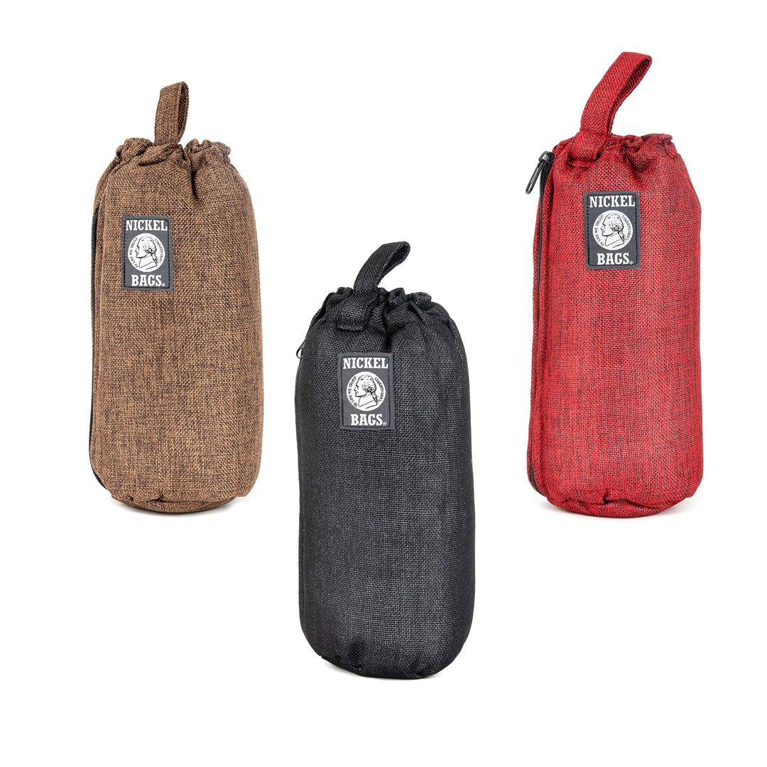 NICKEL BAGS Drawstring Tube Padded Bags | 10 inch | Assorted Colors product image