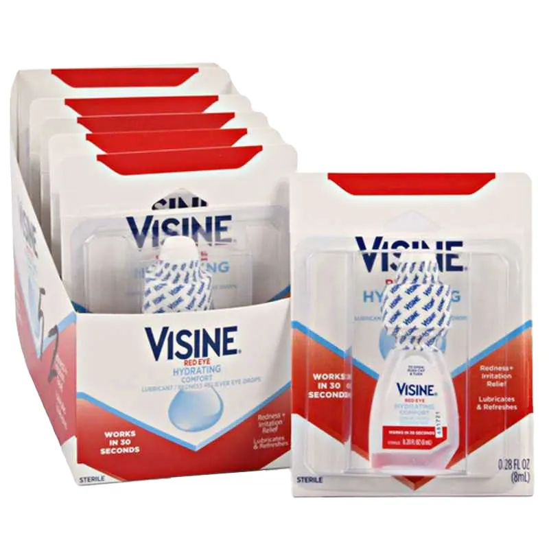 Visine Red Eye Hydrating Comfort | 6 Count Display product image