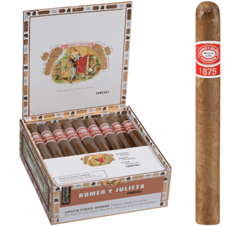 Romeo Y Julieta 1875 (White) Churchill | 25 Count Display product image