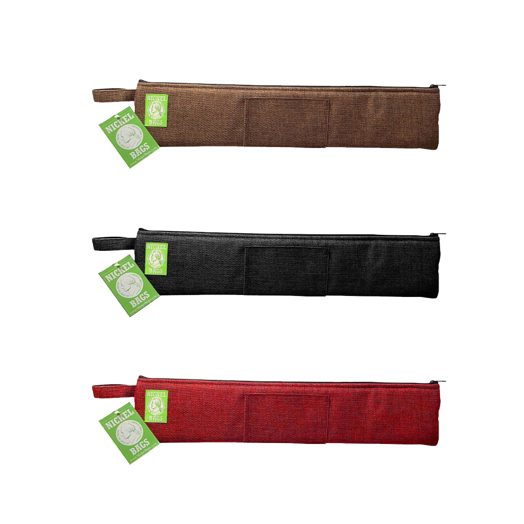 NICKEL BAGS Zippered Pouches | 20 inch | Assorted Colors product image