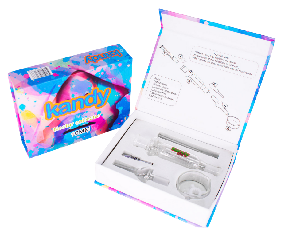 Kandy Nectar Collector Set With Metal Tip | 10mm | 5 inch product image