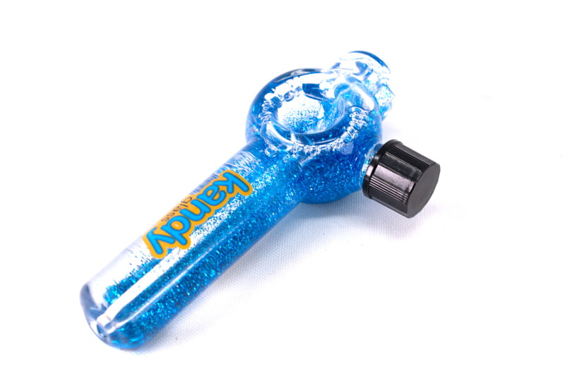 Kandy Glass Sparkling Glycerine Handpipe | 4 inch | Assorted Colors product image