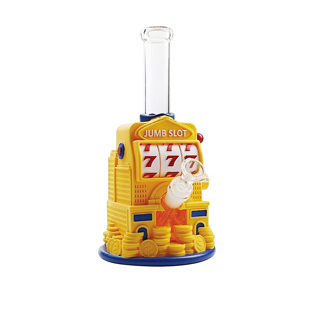 777 Lucky Machine Silicone Waterpipe (H518) | 10.5 inches product image