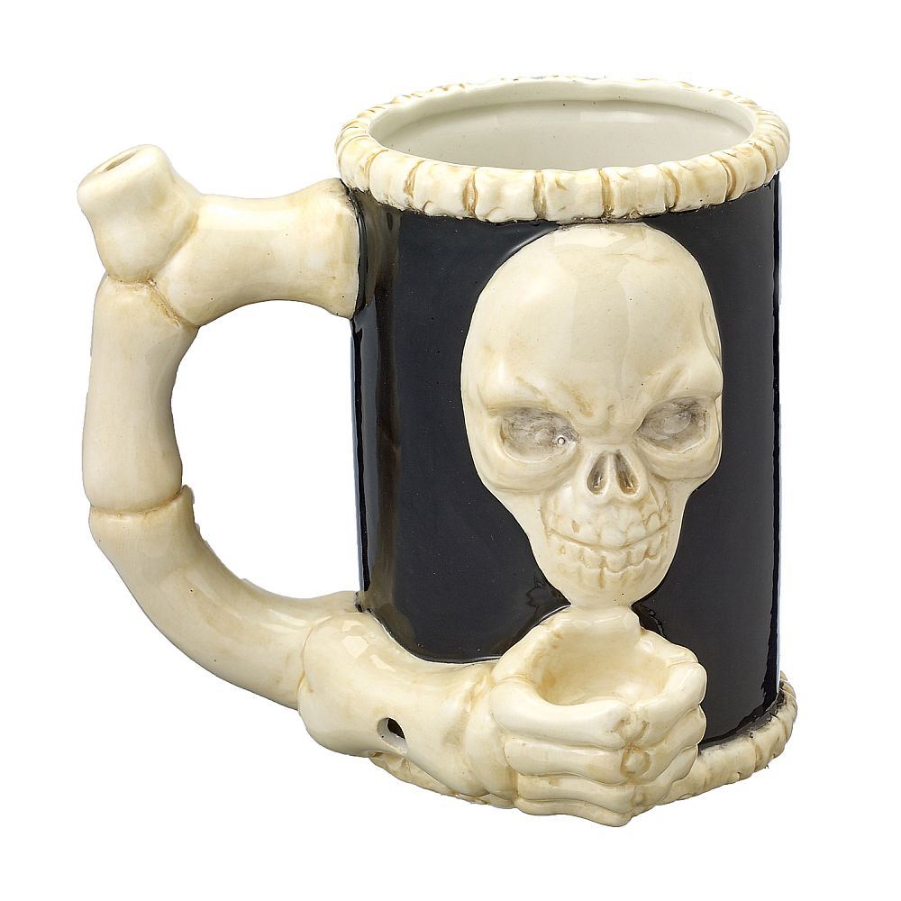 Skull Bone Ceramic Mug (88117) | 5 inch product image
