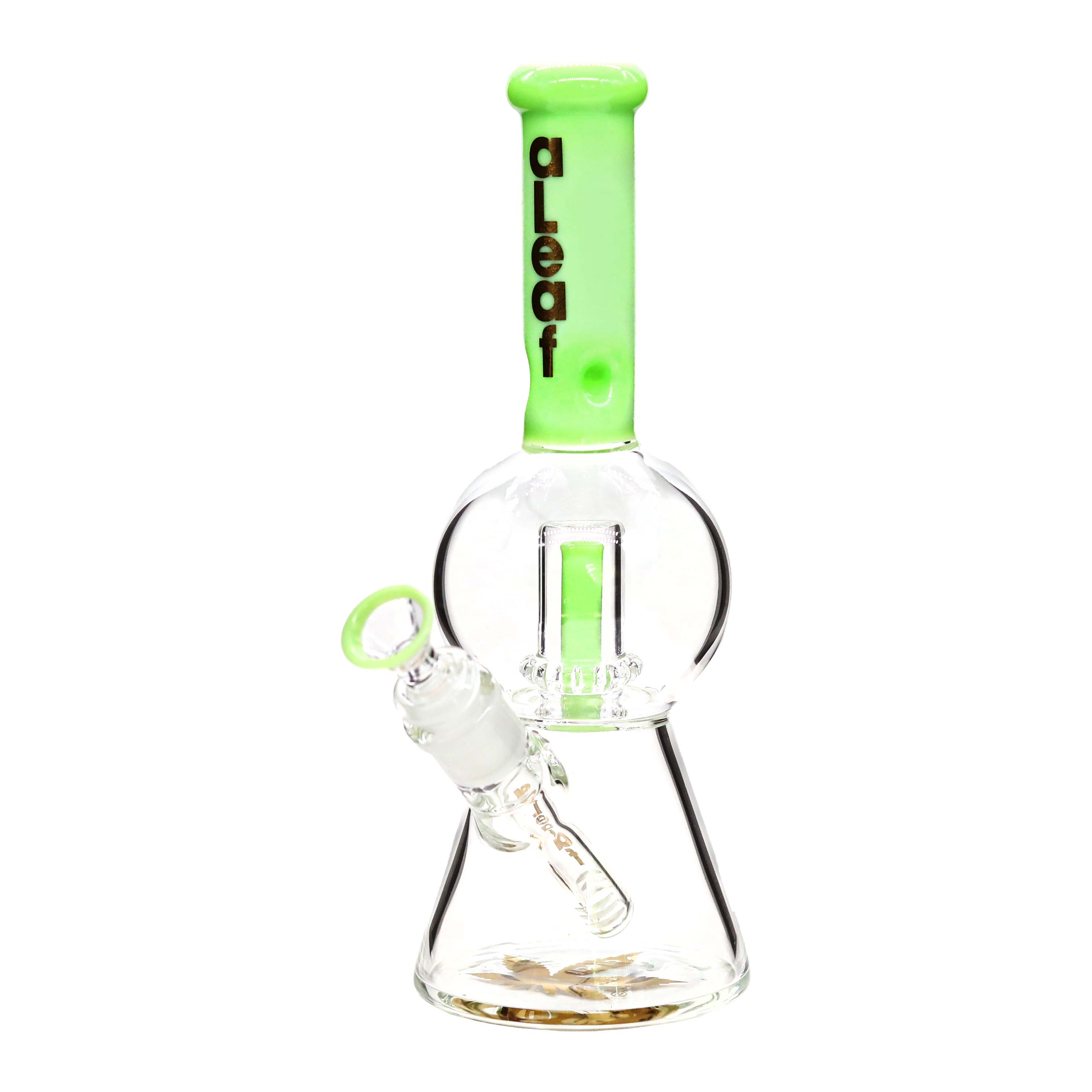 ALEAF Chandelier Perc Bubble Body Beaker Waterpipe (AL2077) | 10 inch | Assorted Colors product image