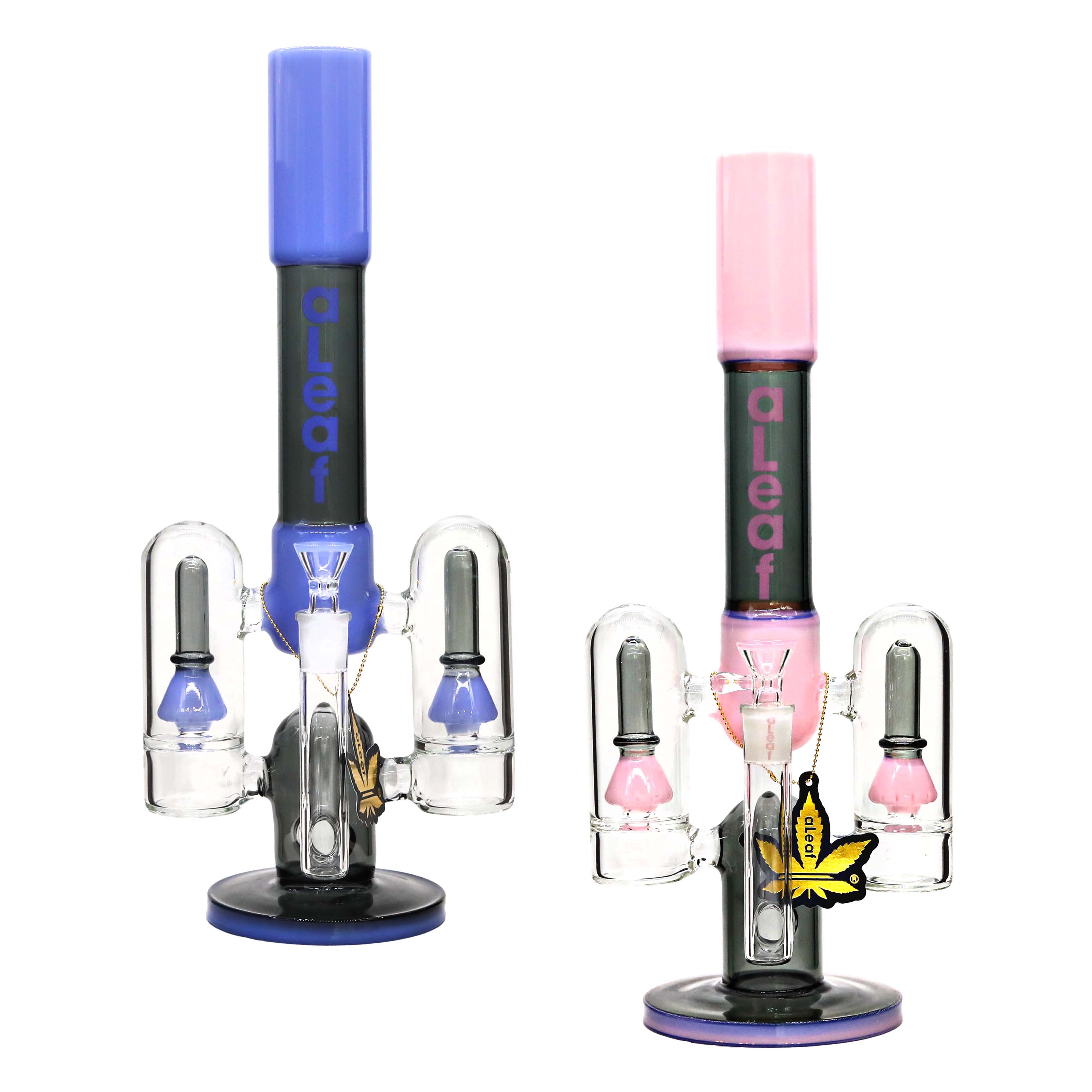 Aleaf "THE BLASTER" Waterpipe (AL2112) | 15 inches | Assorted Colors product image