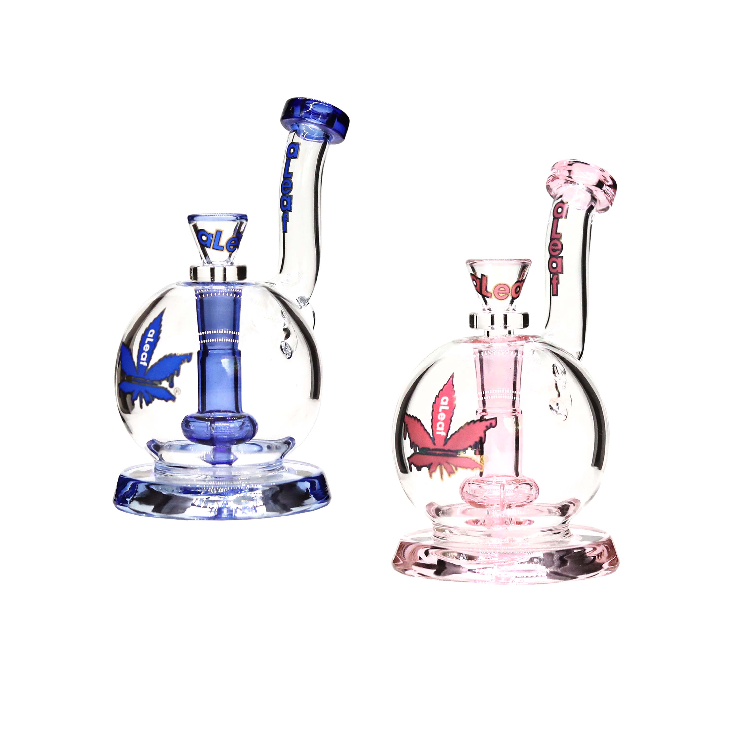 ALEAF Ball Shaped Shower Perc Mini Waterpipe (AL6194) | 5 inch | Assorted Colors product image