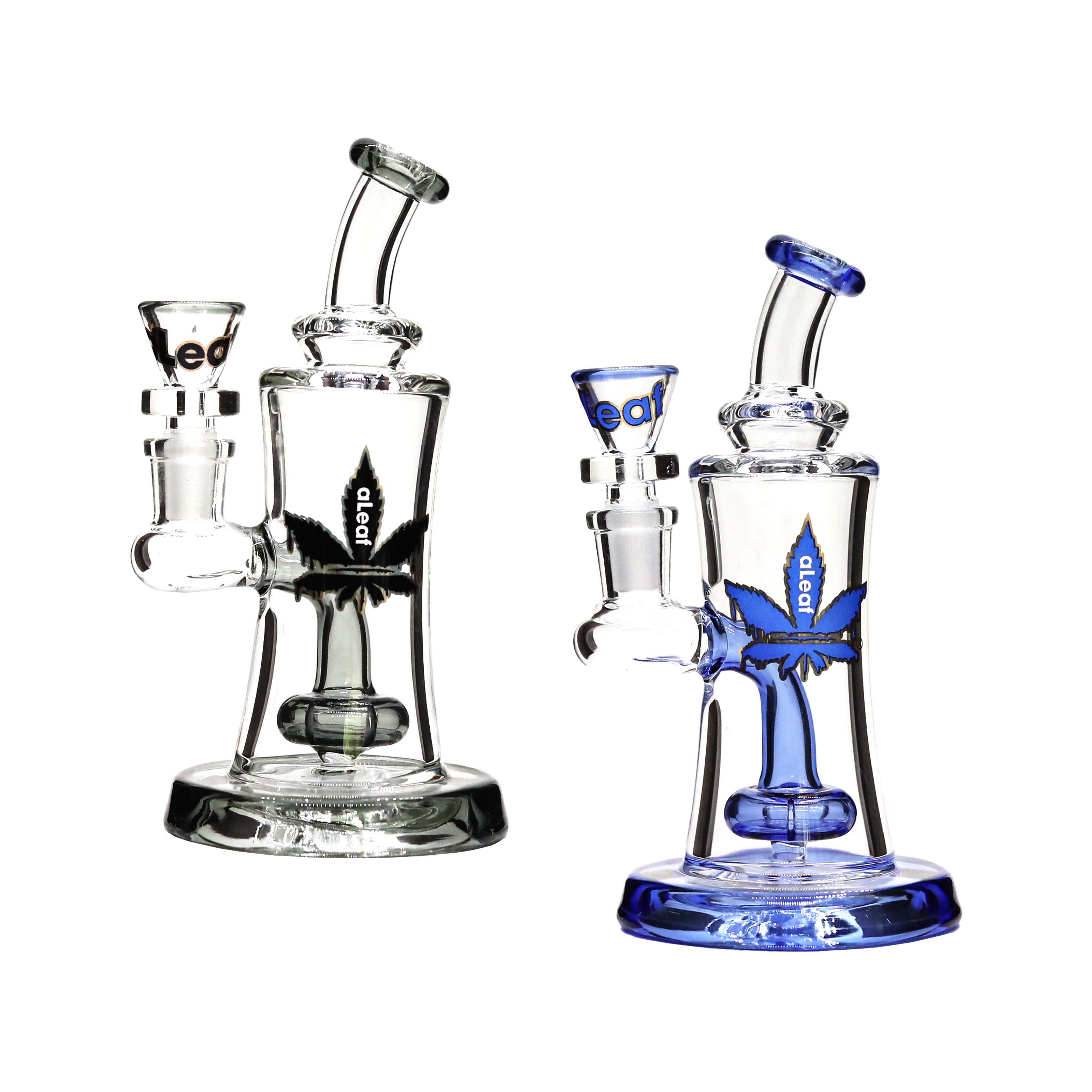 ALEAF Tower Shaped Shower Perc Mini Waterpipe (AL6195) | 5 inch | Assorted Colors product image