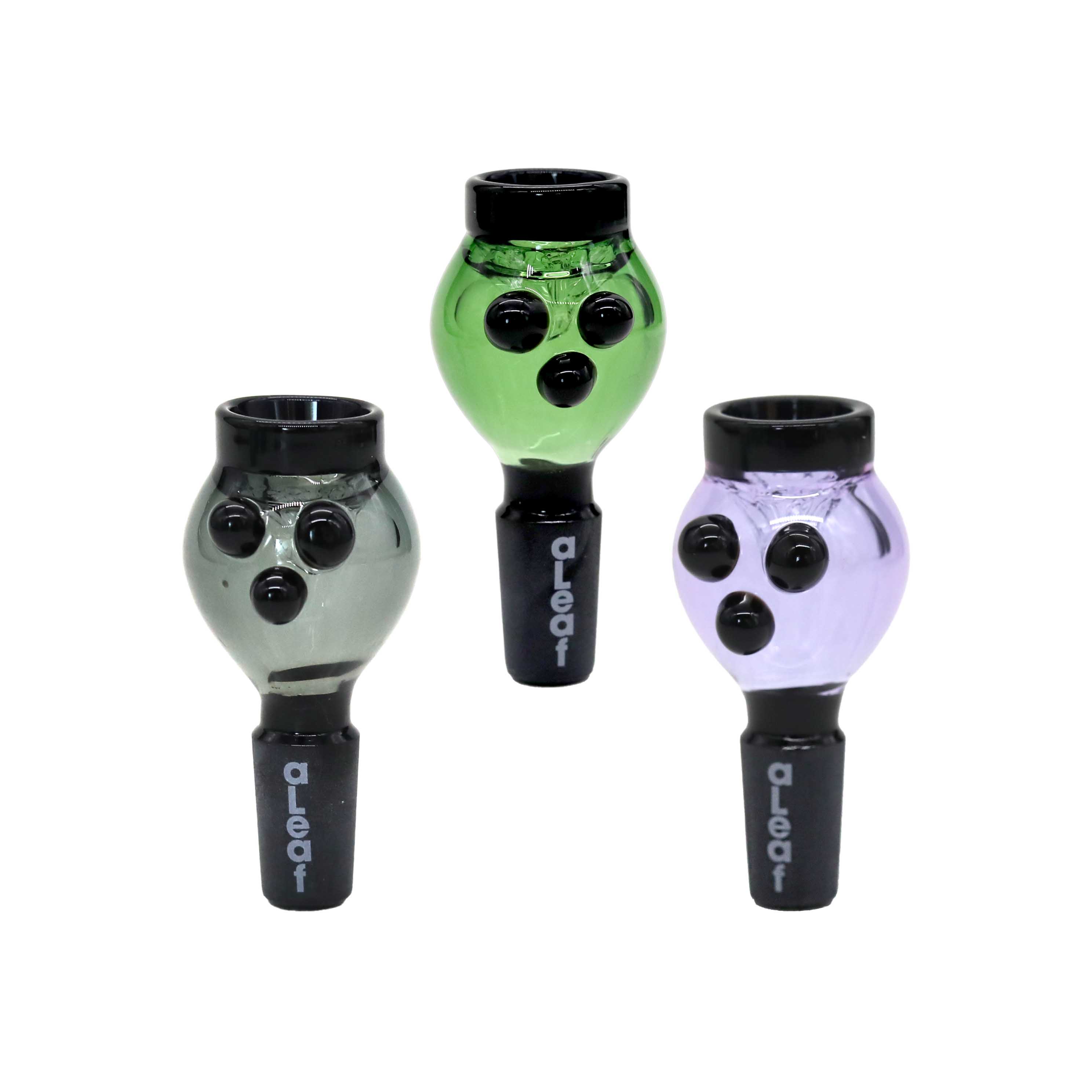 aLeaf Triple Dotted Bubble Bowl (ALB1024) | 14mm | Assorted Colors product image