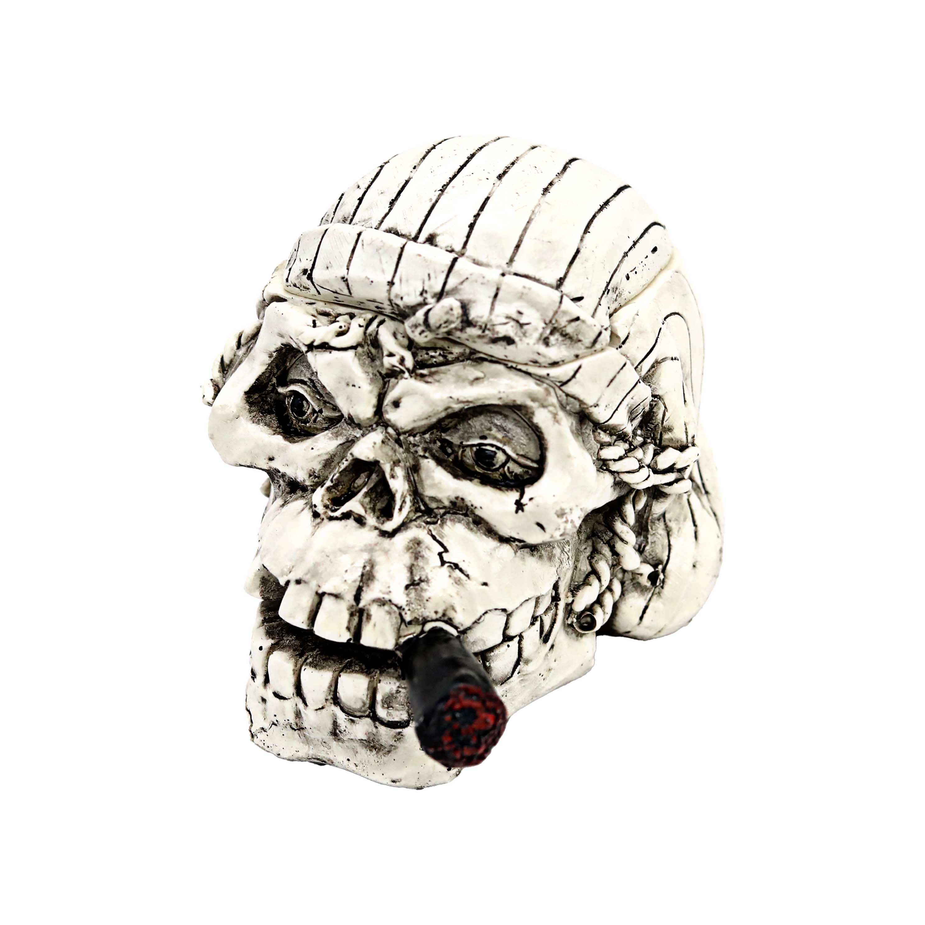 Skull Design Ashtray (ASH91) | 6 inch | Assorted Design - image 1 of 3