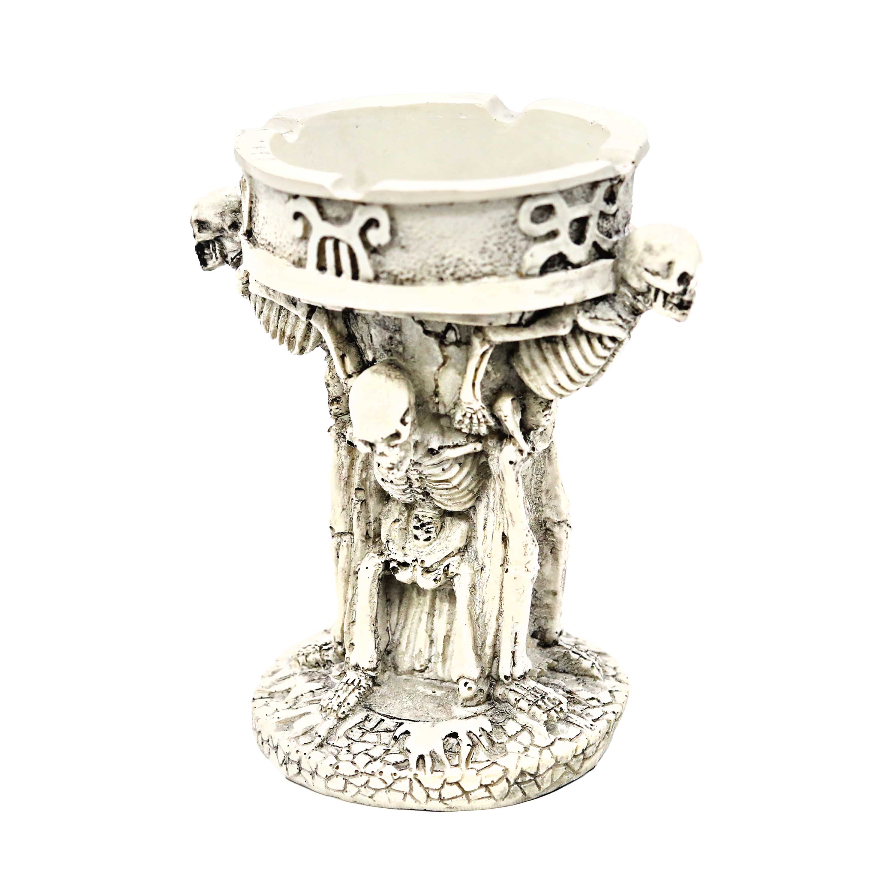 Skull With Tower Design Ashtray (ASH94) | 6 inch  product image