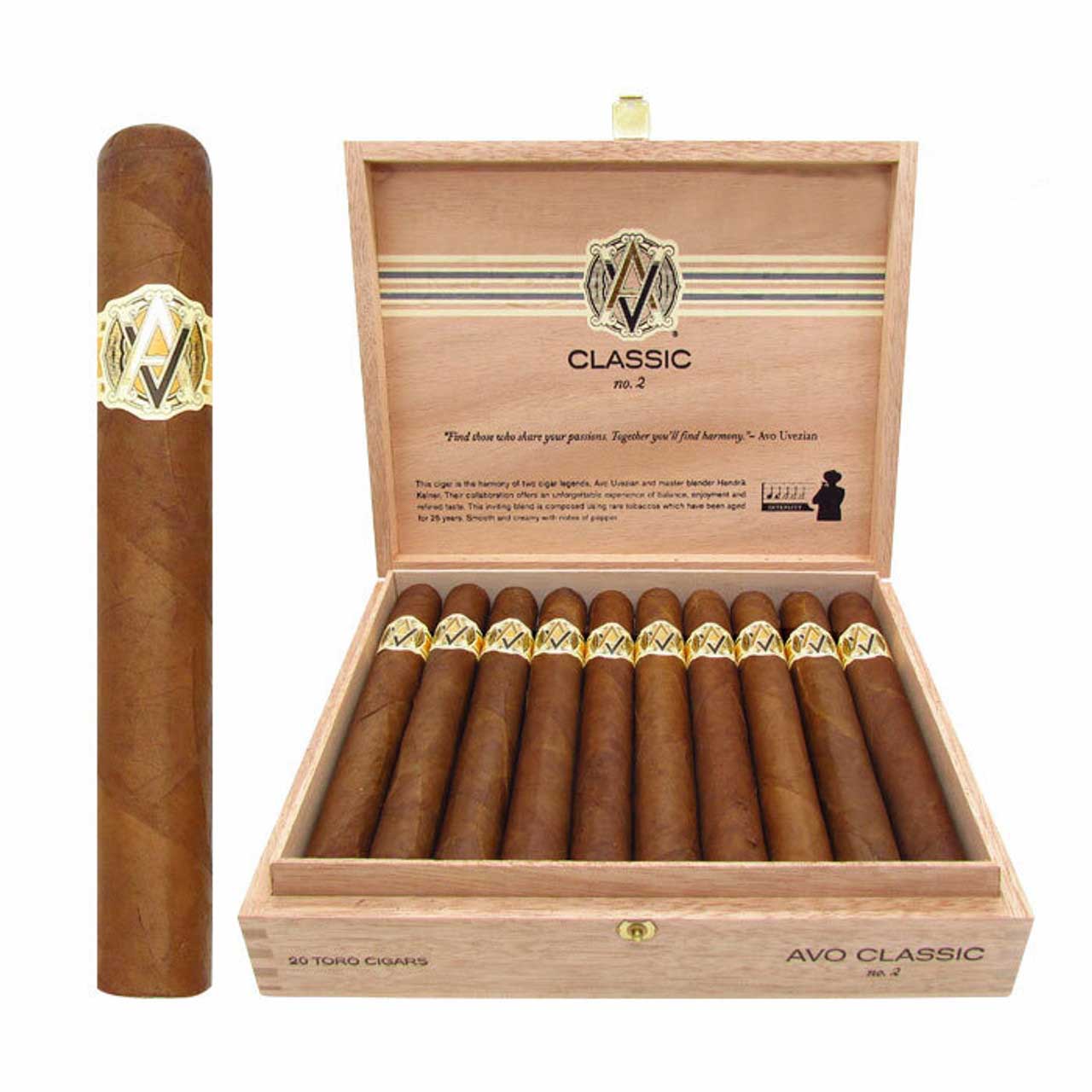 Avo Classic No 2 Toro | 20 Count Display product image