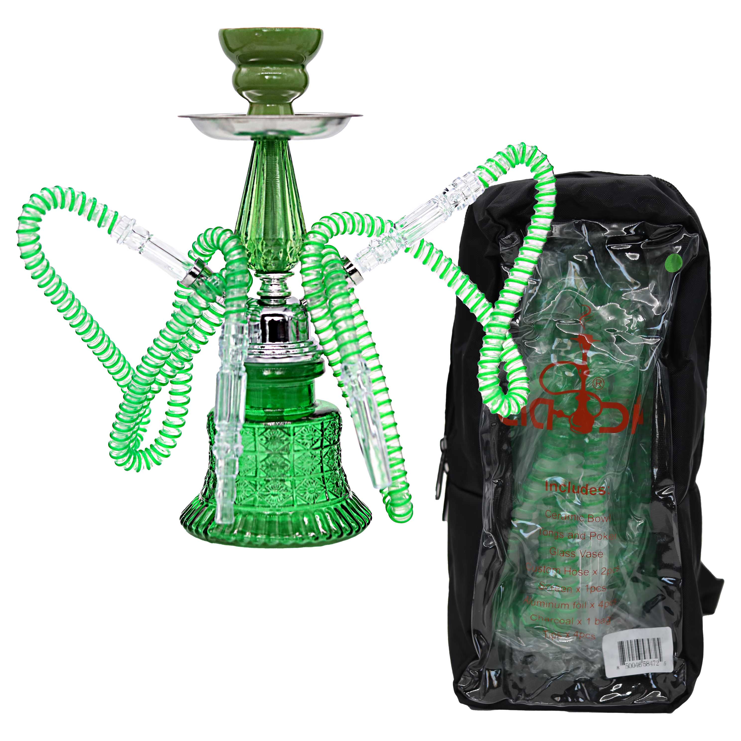 Aadhi 1 Hose Hookah Kit | 14 Inches | Assorted Colors product image