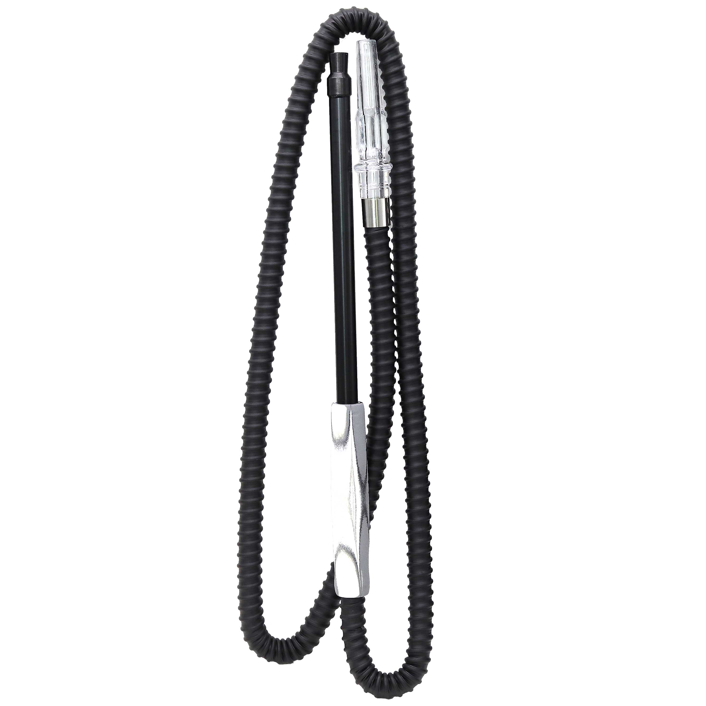 Aadhi Foam Wrapped With Aluminium Handle Plastic Hookah Hose #2 | Assorted Colors  product image