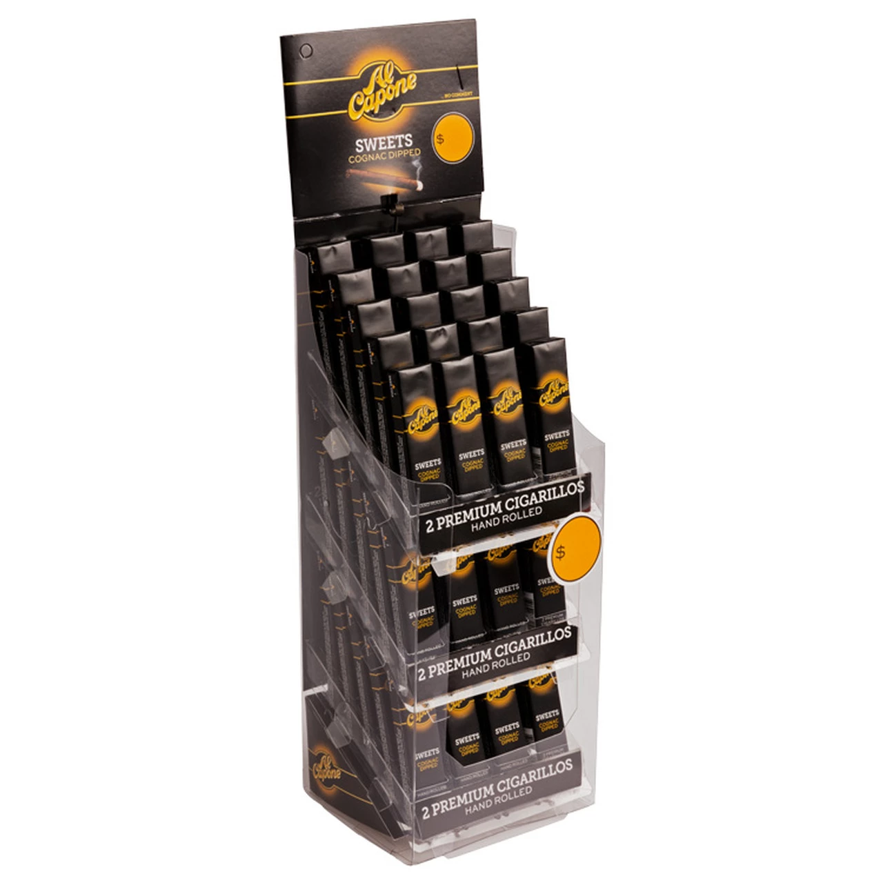 Al Capone 2 Hand Rolled Sweet Non Filter Cigarillos | 2 Pack | 60 Count Display product image