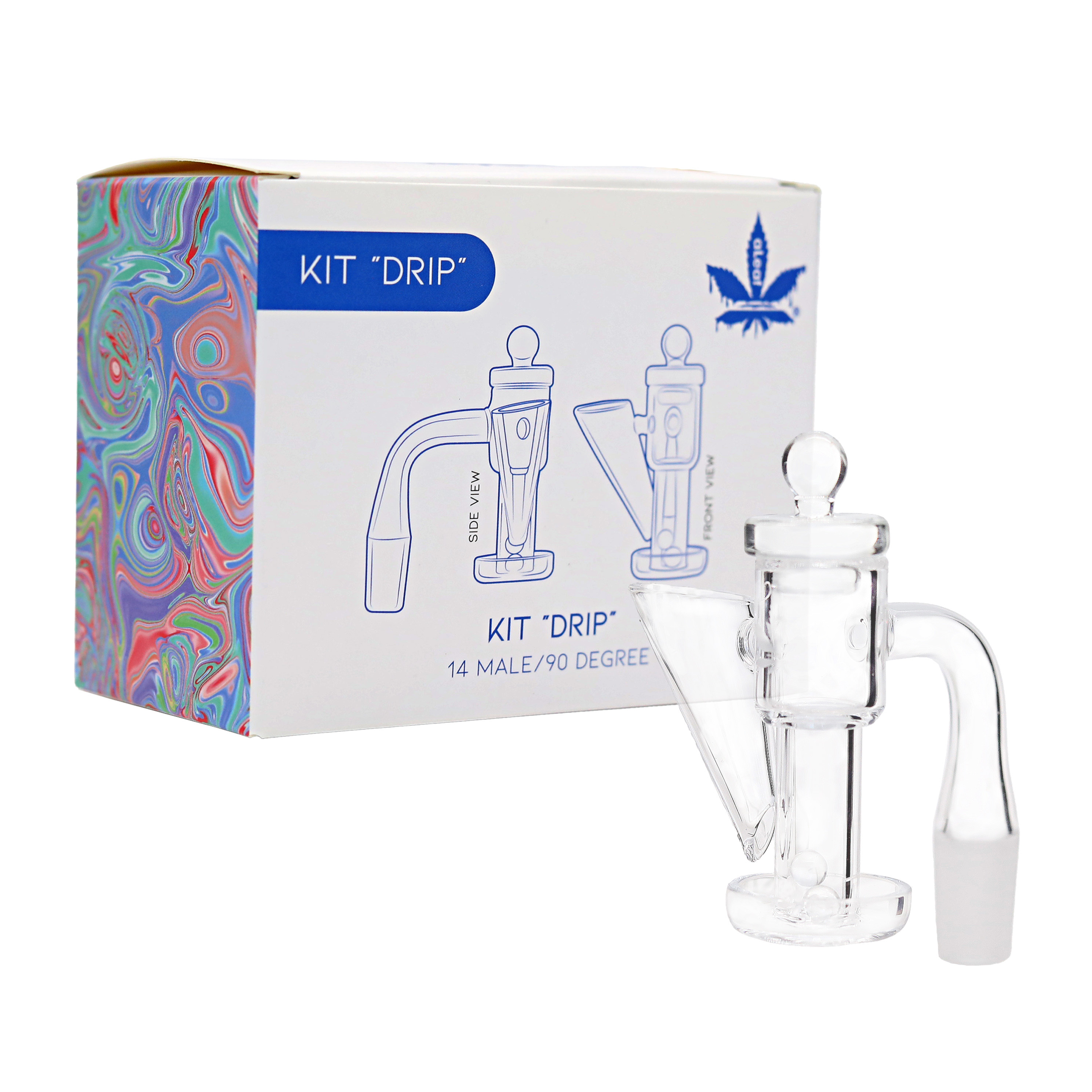 ALEAF "Drip" Quartz Spinner Kit 90 Degree (ALD1036) | 14mm | Male  product image