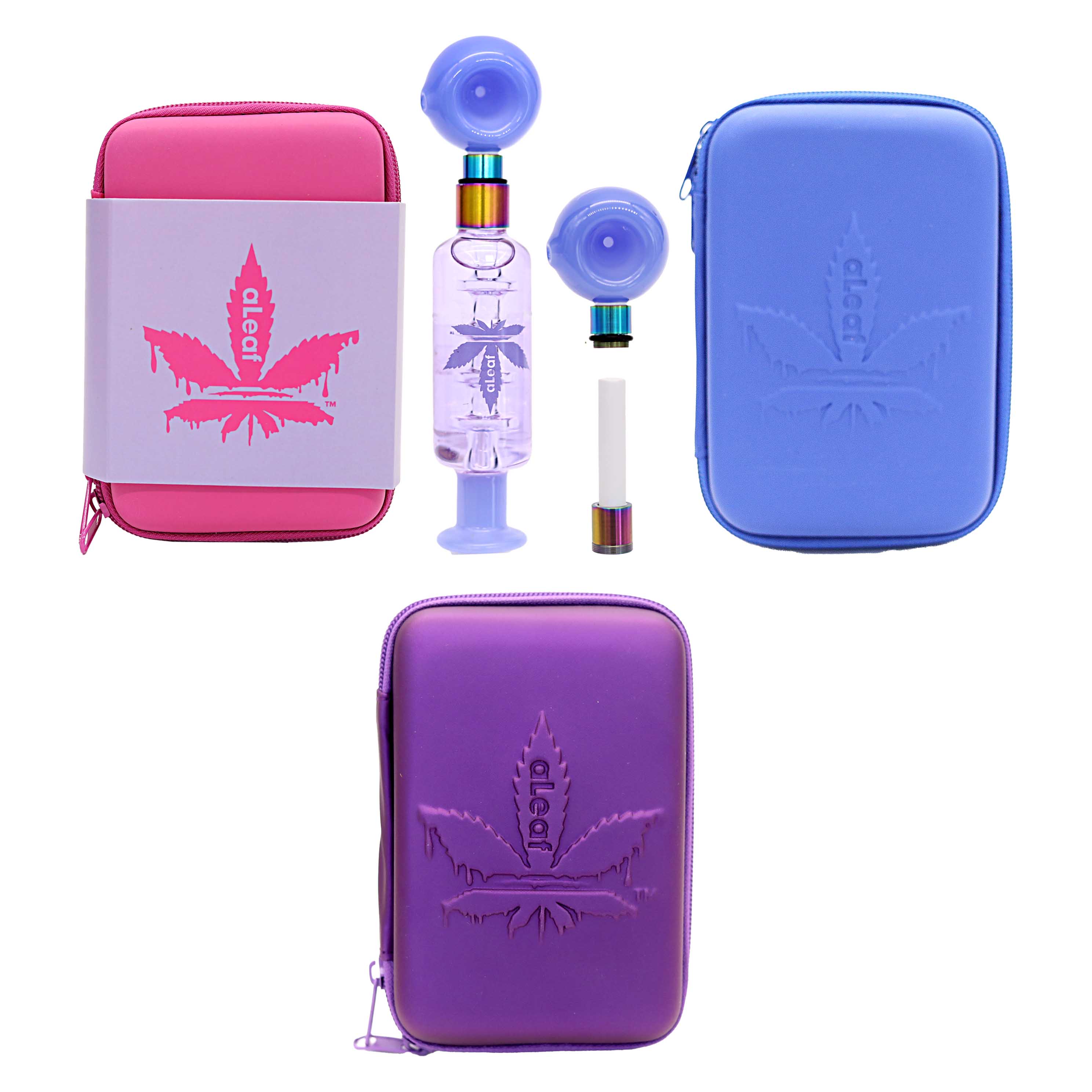 Aleaf Travel Kit With Liquid Purifier Quartz And Titanium Tip | 6 inch product image