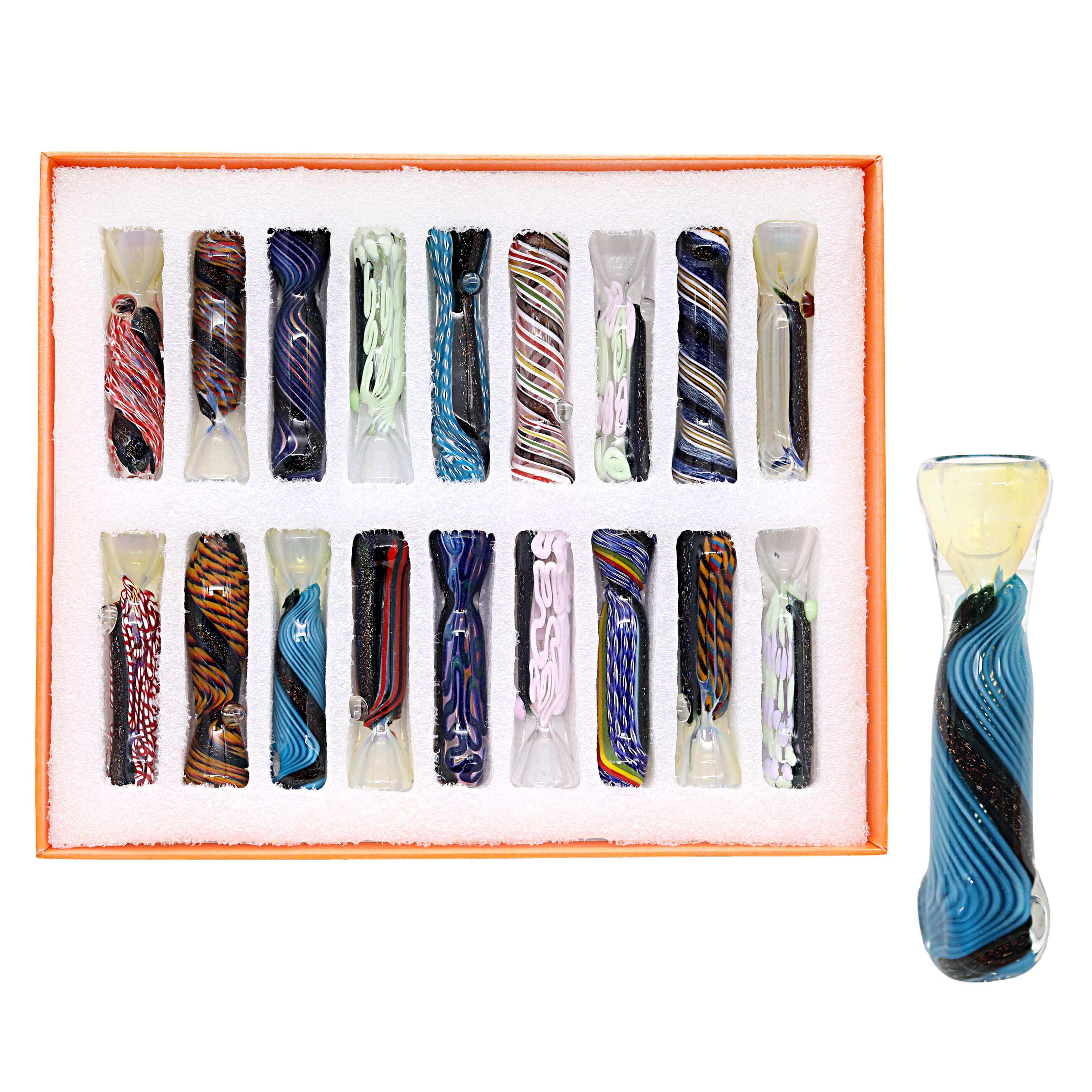 Apex Premium Dicro Chillum (CHD-304) | 4 inch | 18 Count Display product image