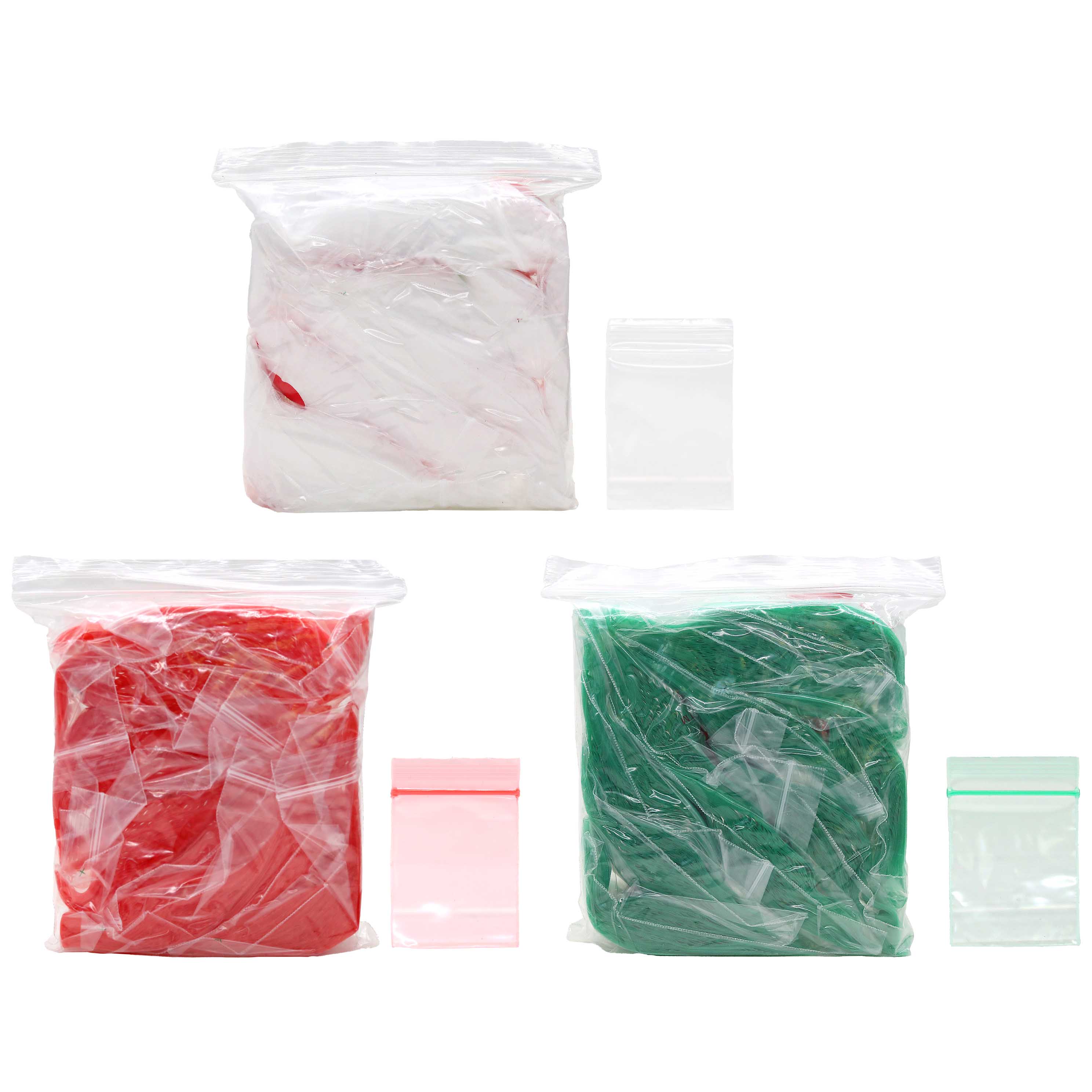 Apple Clear Plastic Bags (12515) product image