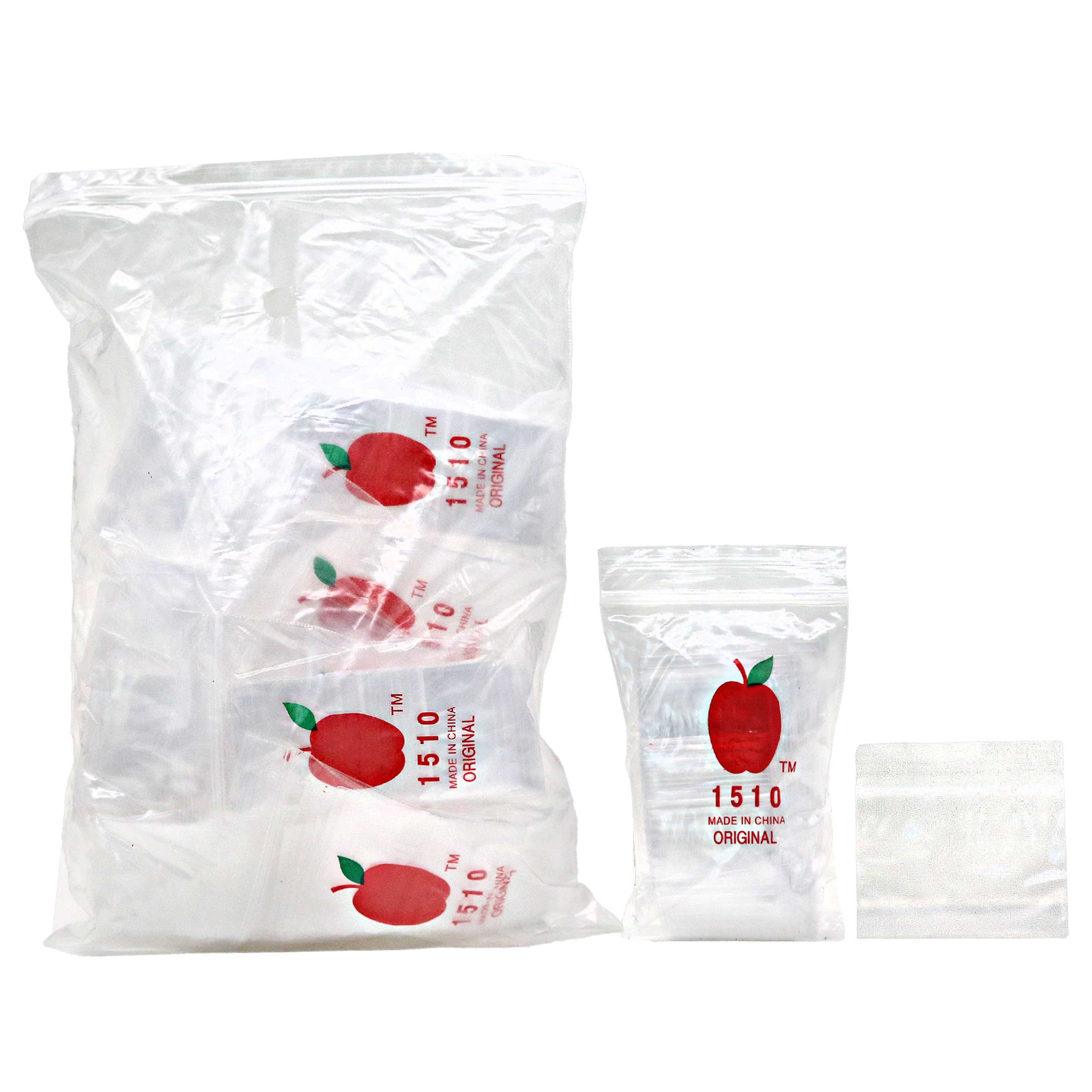 Apple Plastic Bags (1510) | Blue - image 1 of 2