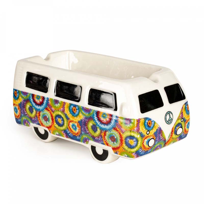Vintage Bus Ceramic Ashtray (88191) | 6 inch product image