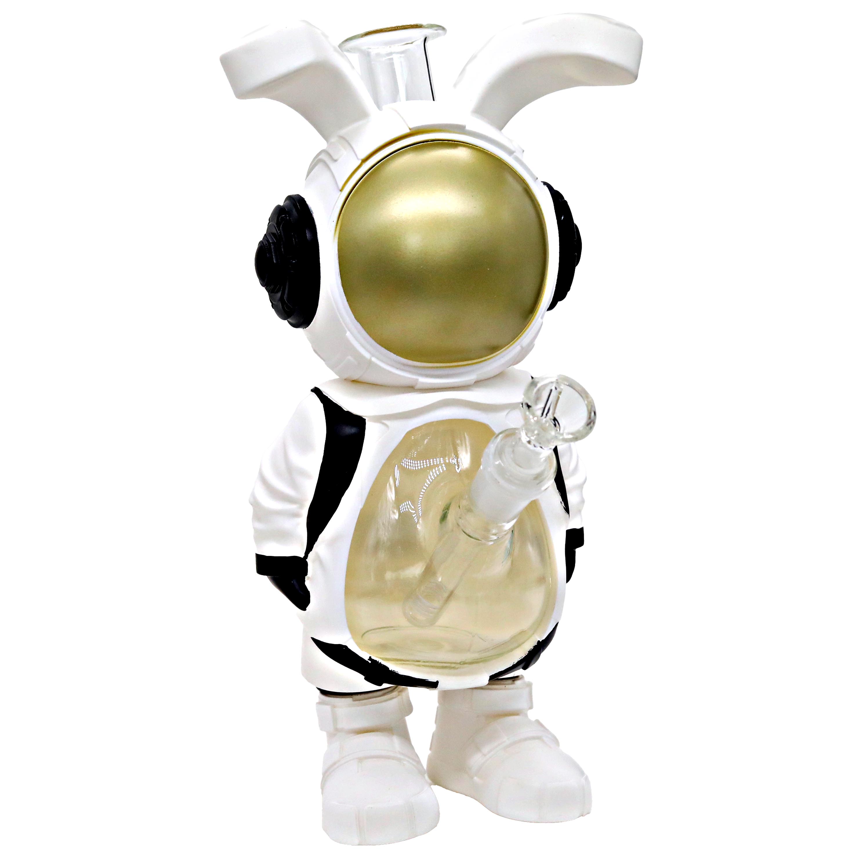 Bunny With Backpack Silicone Waterpipe (WPY425) | 12 inch  product image