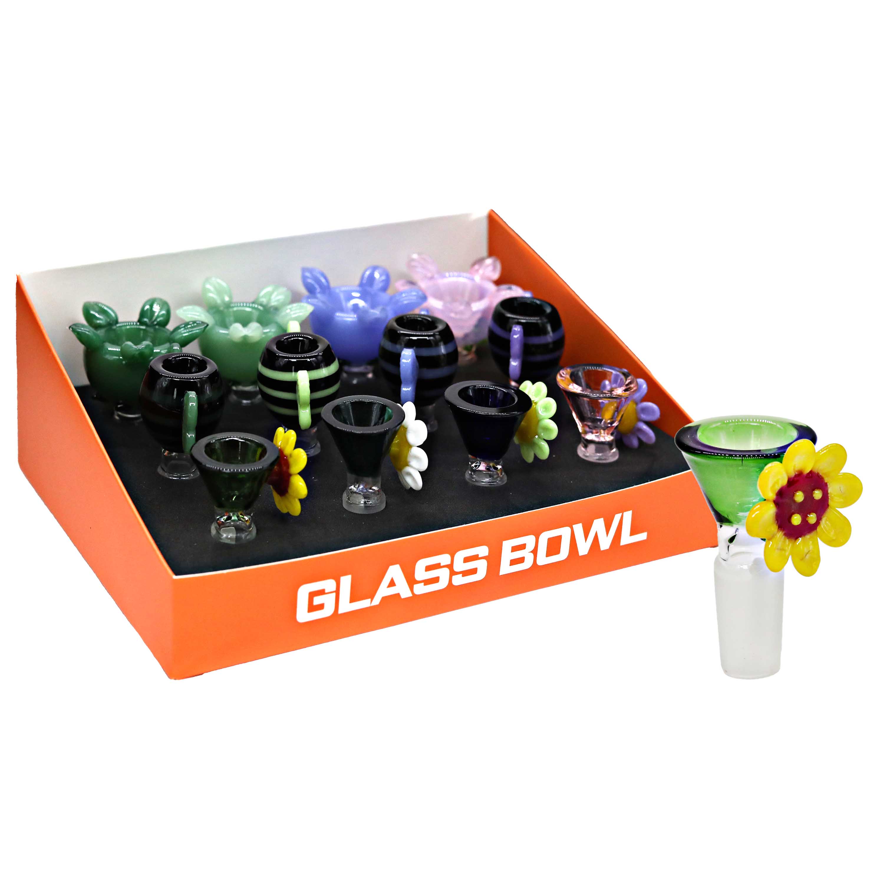 Apex Fancy Flower Series Bowl (BD2024) | Male | 14mm | 12 Count Display product image