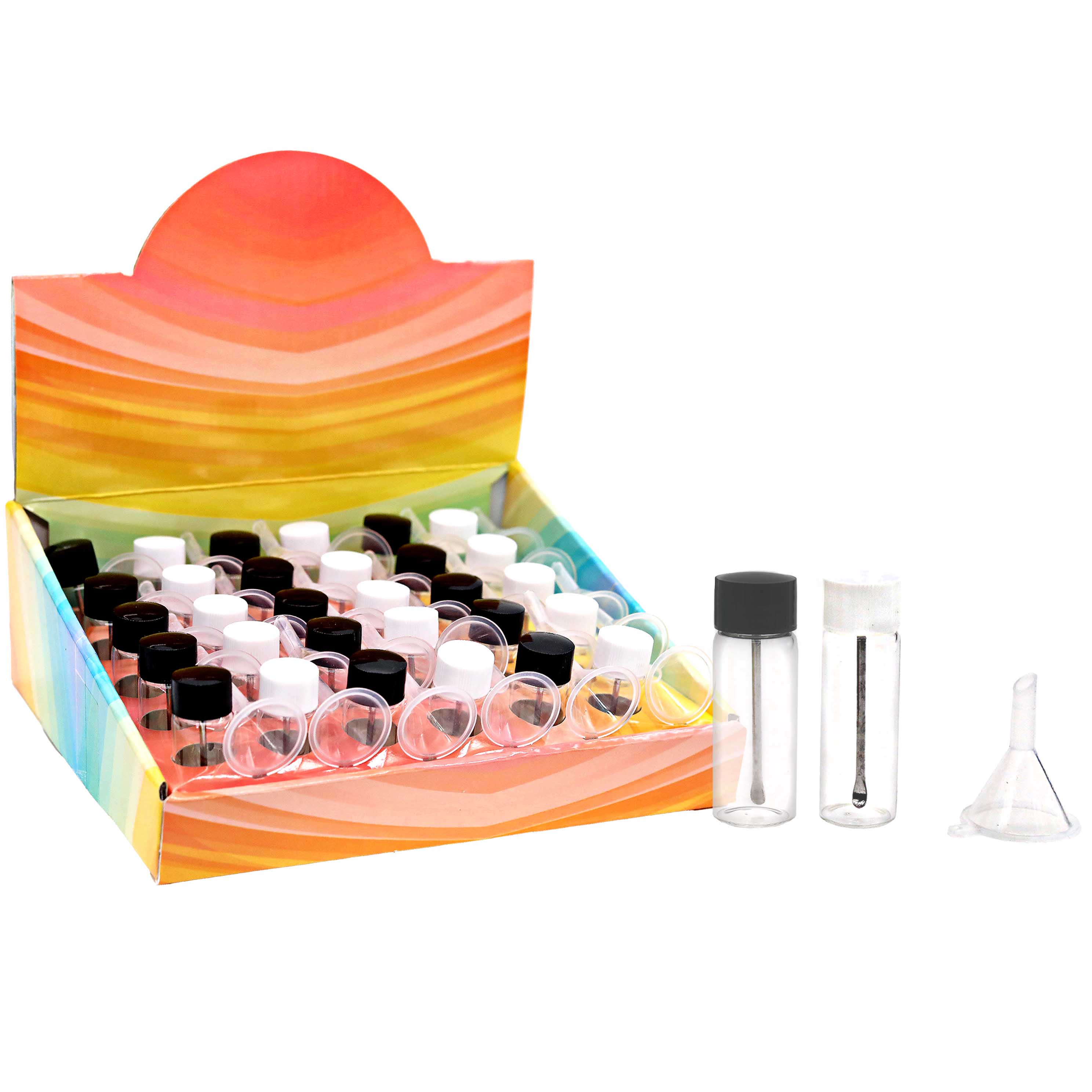 Storage Jar With Spoon And Funnel (BTSN100) | 30 Count Display product image
