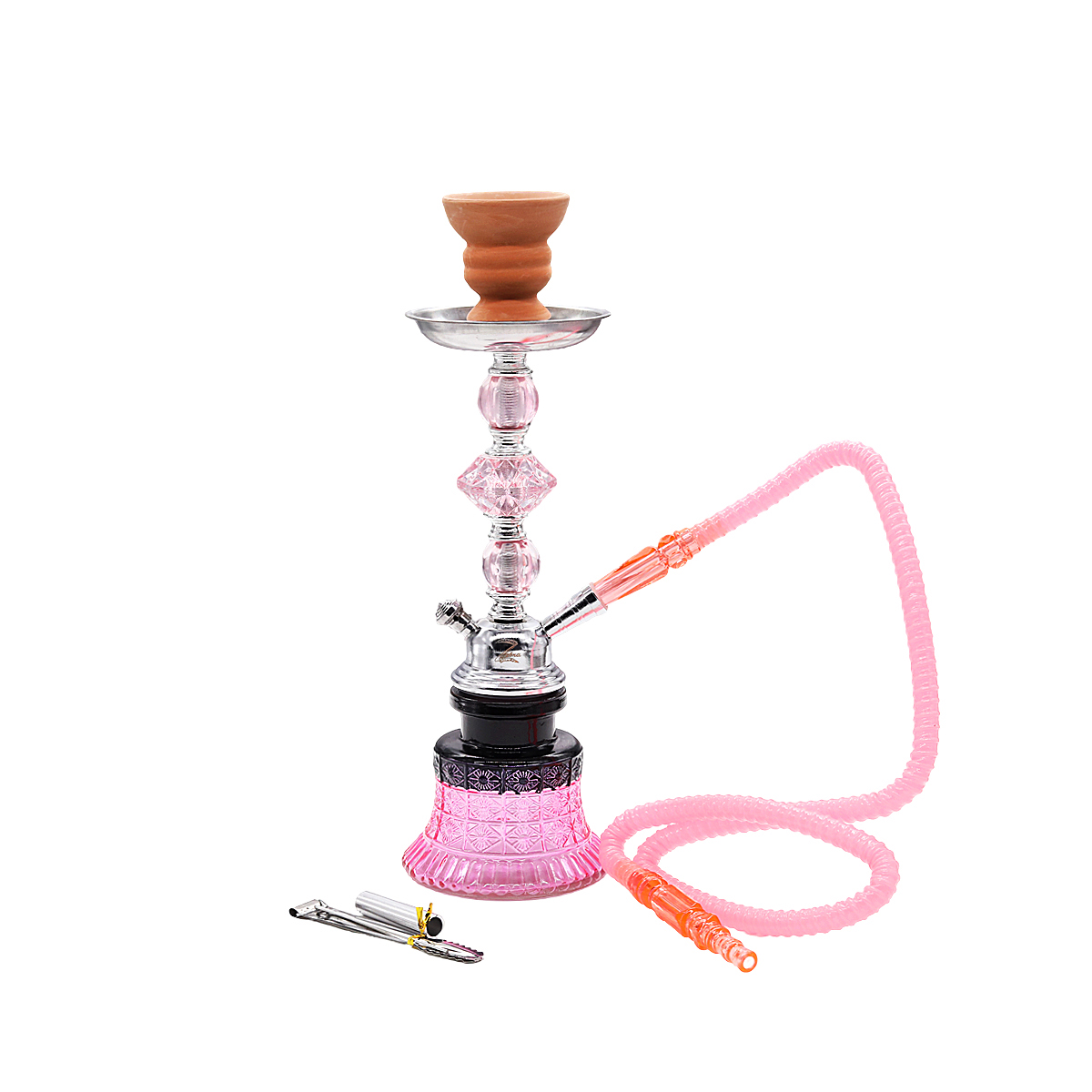 Zebra BUNNY 1 Hose Hookah | 14 inches | Assorted Colors product image