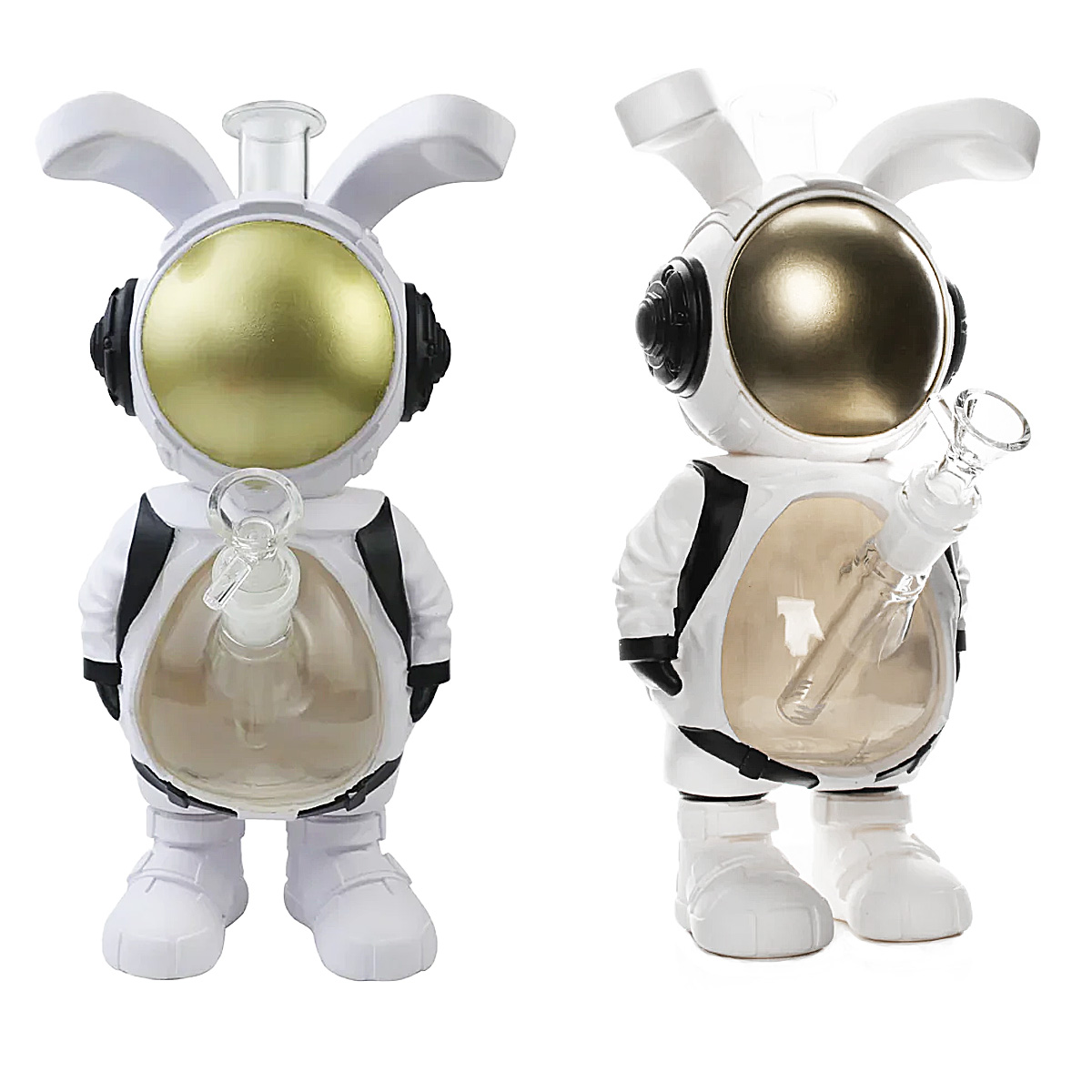 Backpack Rabbit Silicone Waterpipe (H425) | 11.5 inches product image