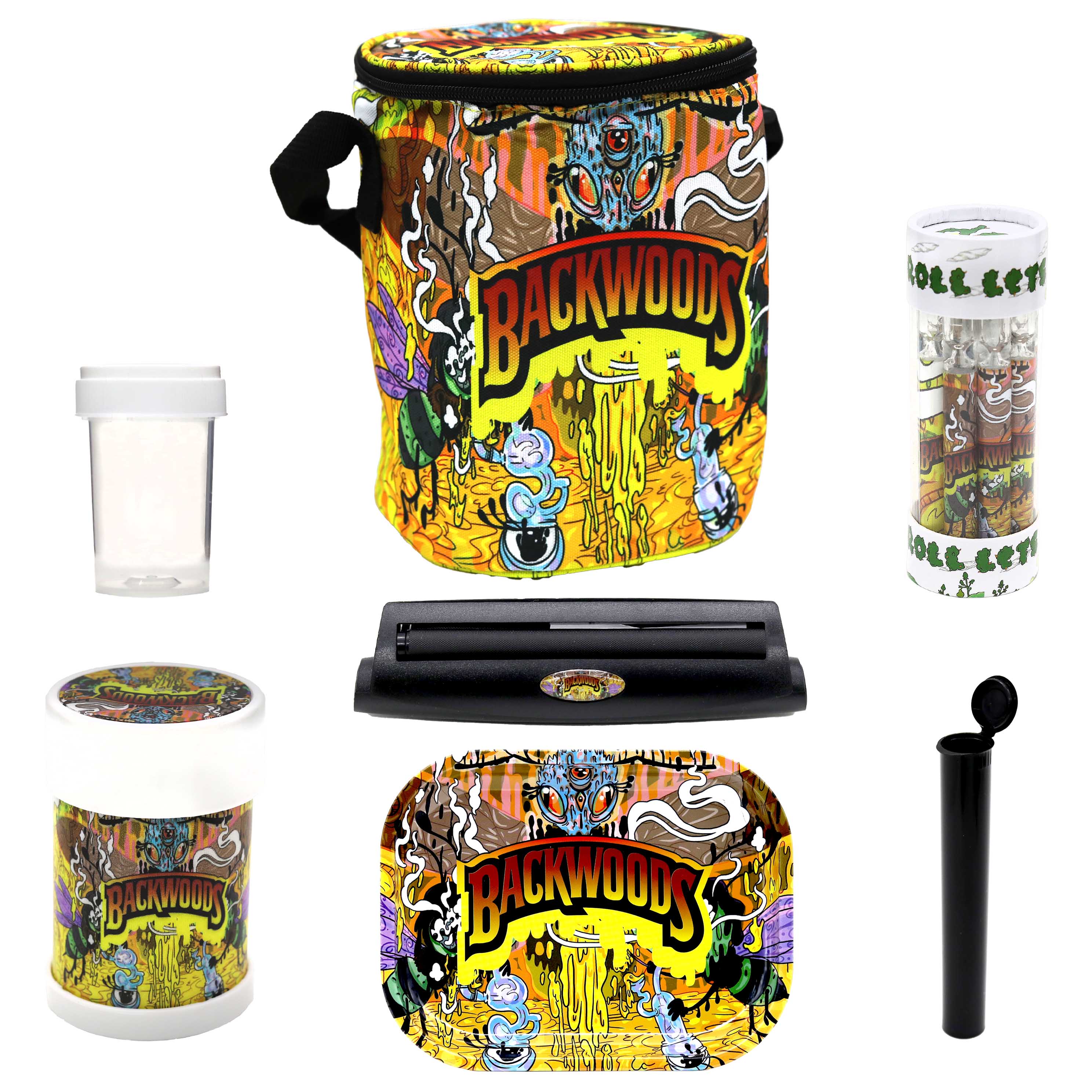 Smoking Set 7 Piece Acessories Bucket Set (TZN0008)  | Assorted Designs product image