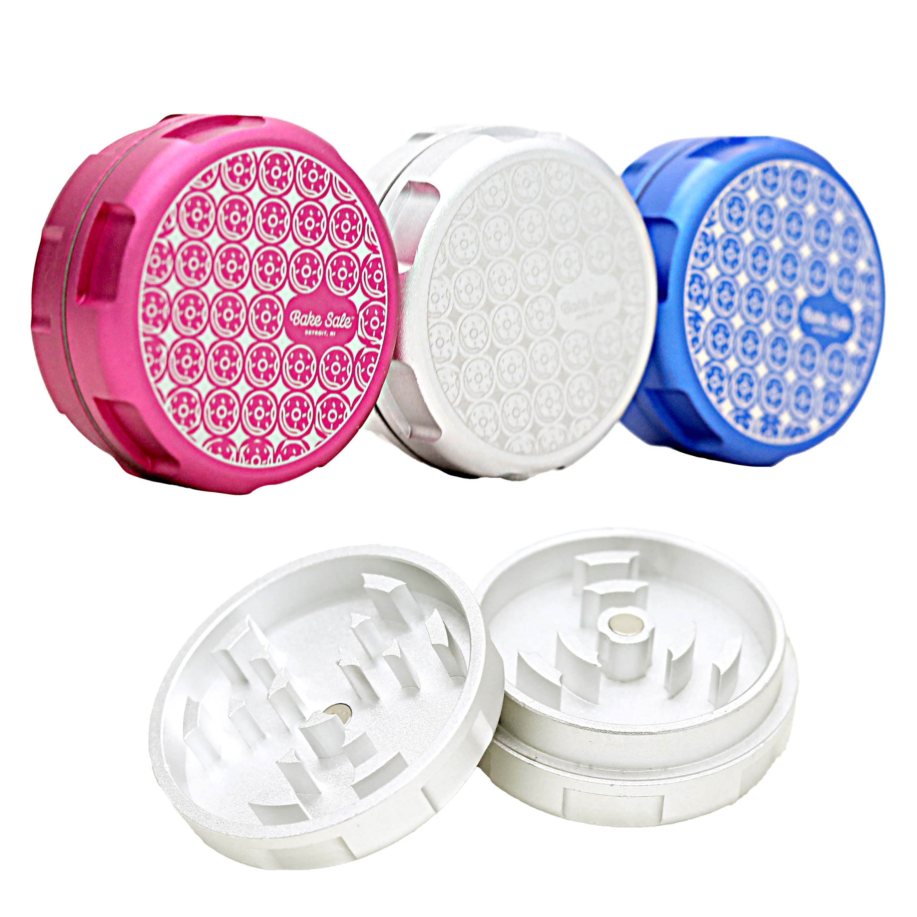 Bake Sale Aircraft Grade 2 Part Grinder | 63mm | Assorted Design product image