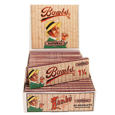 Bambu Natural Rolling Paper 1 1/4 | 25 Count  product image