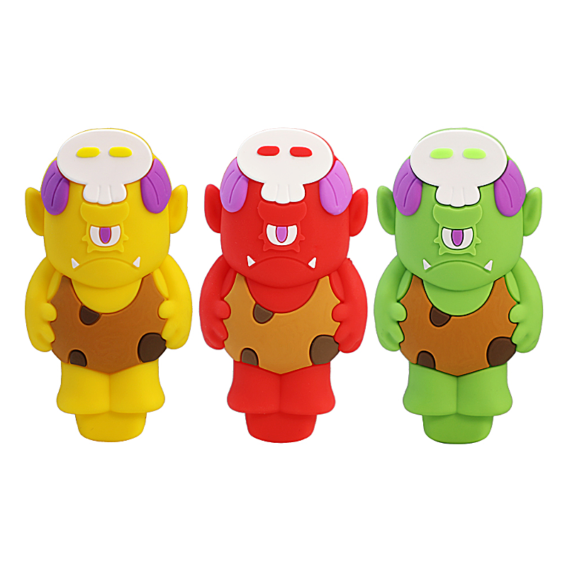 Barbarian Silicone Handpipe (H440) | 3 inches | Assorted Colors - image 2 of 2