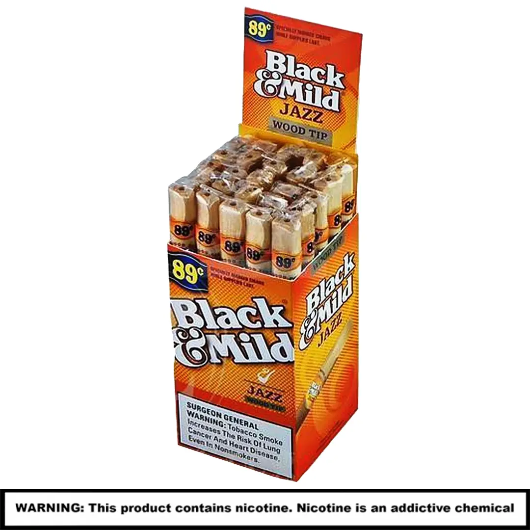 Black & Mild Cigars | Wood Tip | 89 Cents | 25 Count product image
