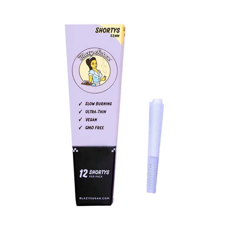 Blazy Susan Shortys Purple Cones | 53mm | 12 Pack | 20 Count Display product image