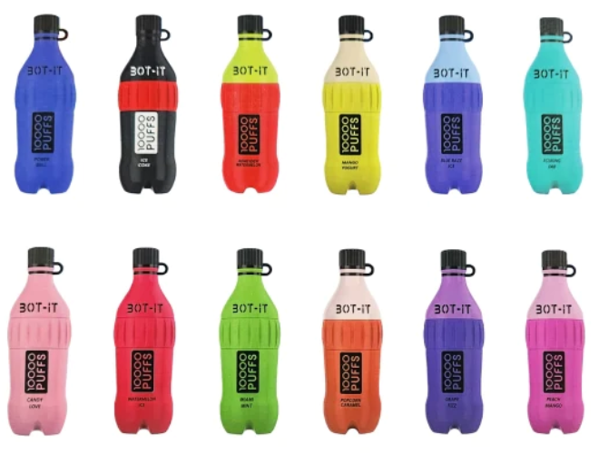 BOT-IT Rechargeable Disposable | 5% Nicotine | 10000 Puffs | 10 Count Display product image