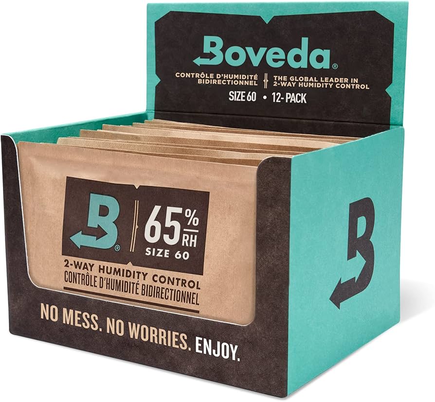 Boveda 2-Way Humidi Large Pack 65% | 60g | 12 Count Display product image