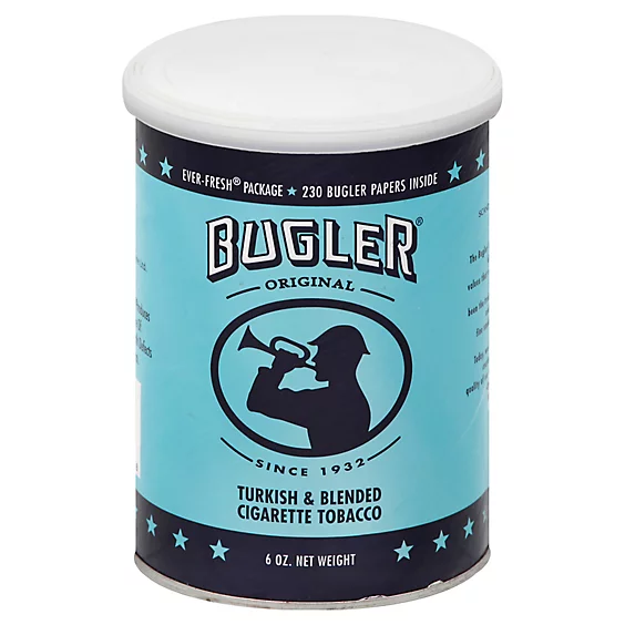 Bugler Turkish & Blended Cigrette Tobacco Can | 6oz | Original product image