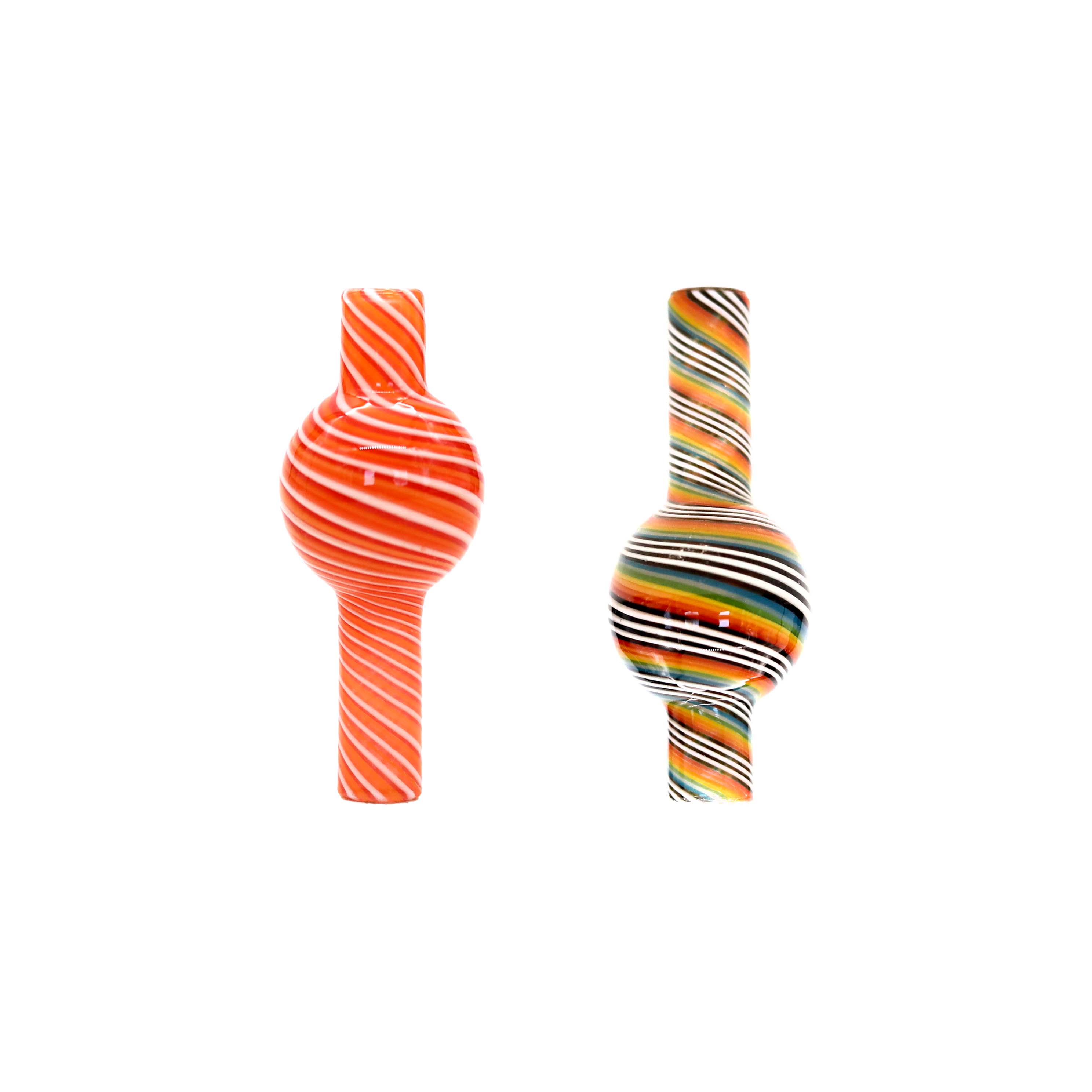 Spiral Design Candy Carb Cap (CCG-037) | Assorted Colors product image
