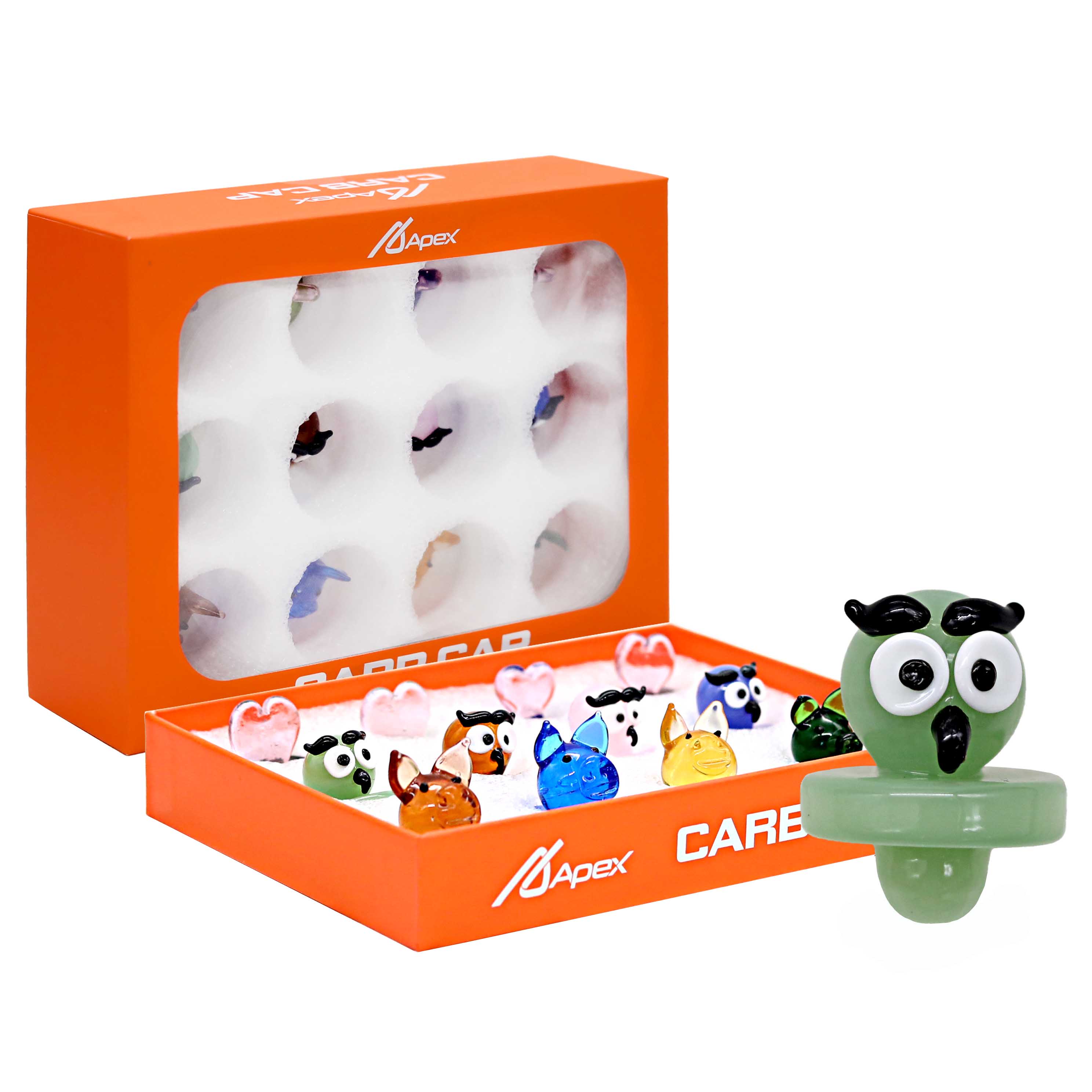 Apex Carb Caps (CCP-400) | 12 Count Display | Assorted Designs product image
