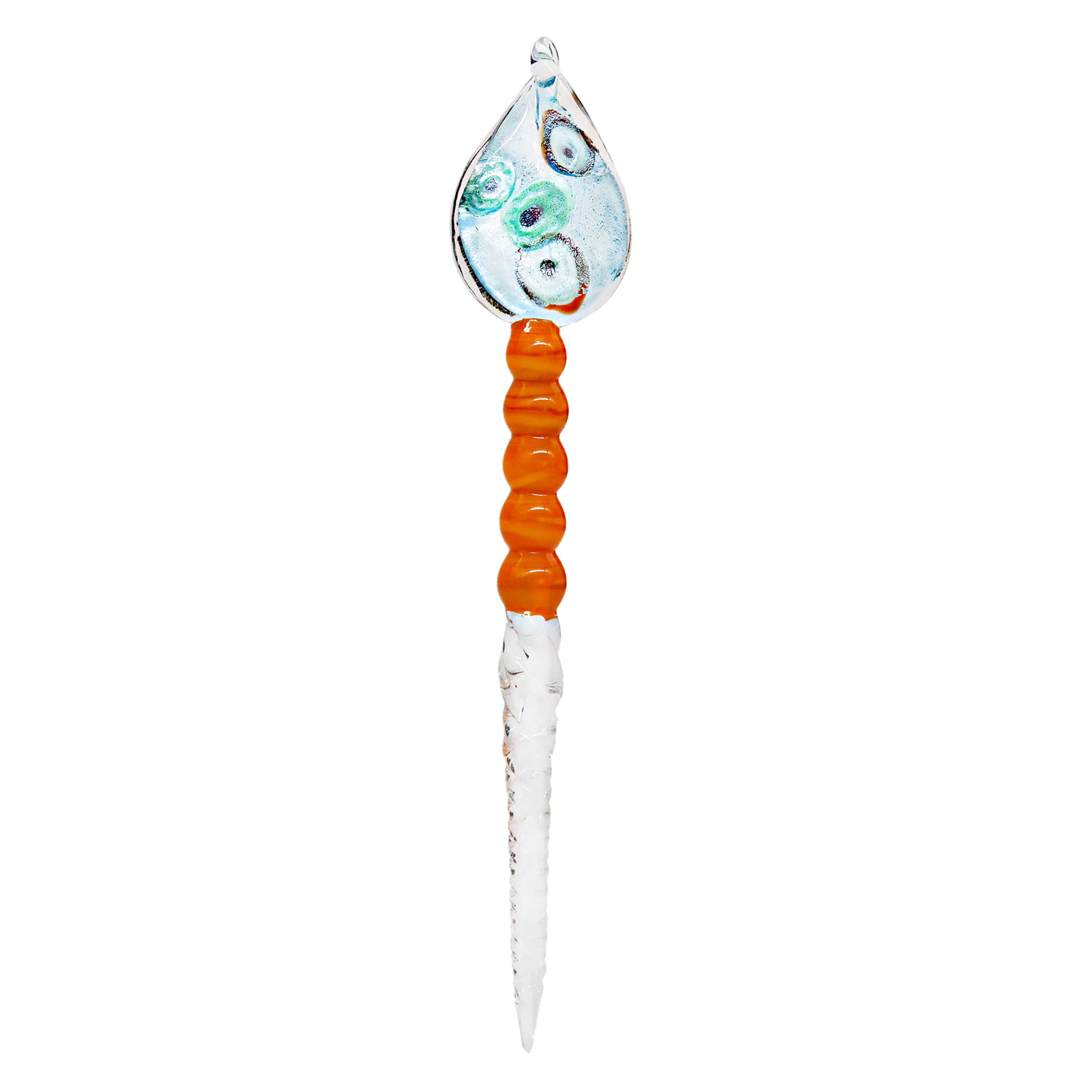 Tear Drop Glass Dabber (CD-33) | Assorted Colors product image