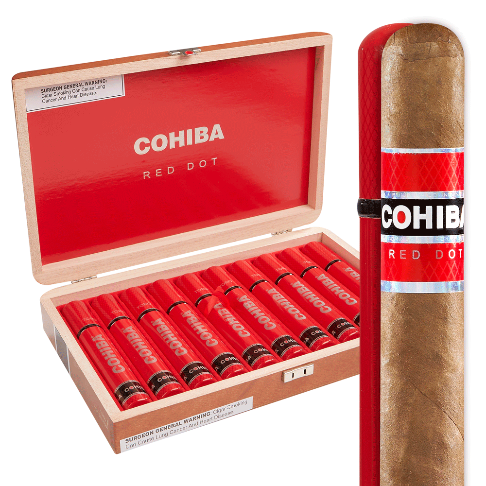 Cohiba Red Dot Toro Tubo | 10 Count Display product image