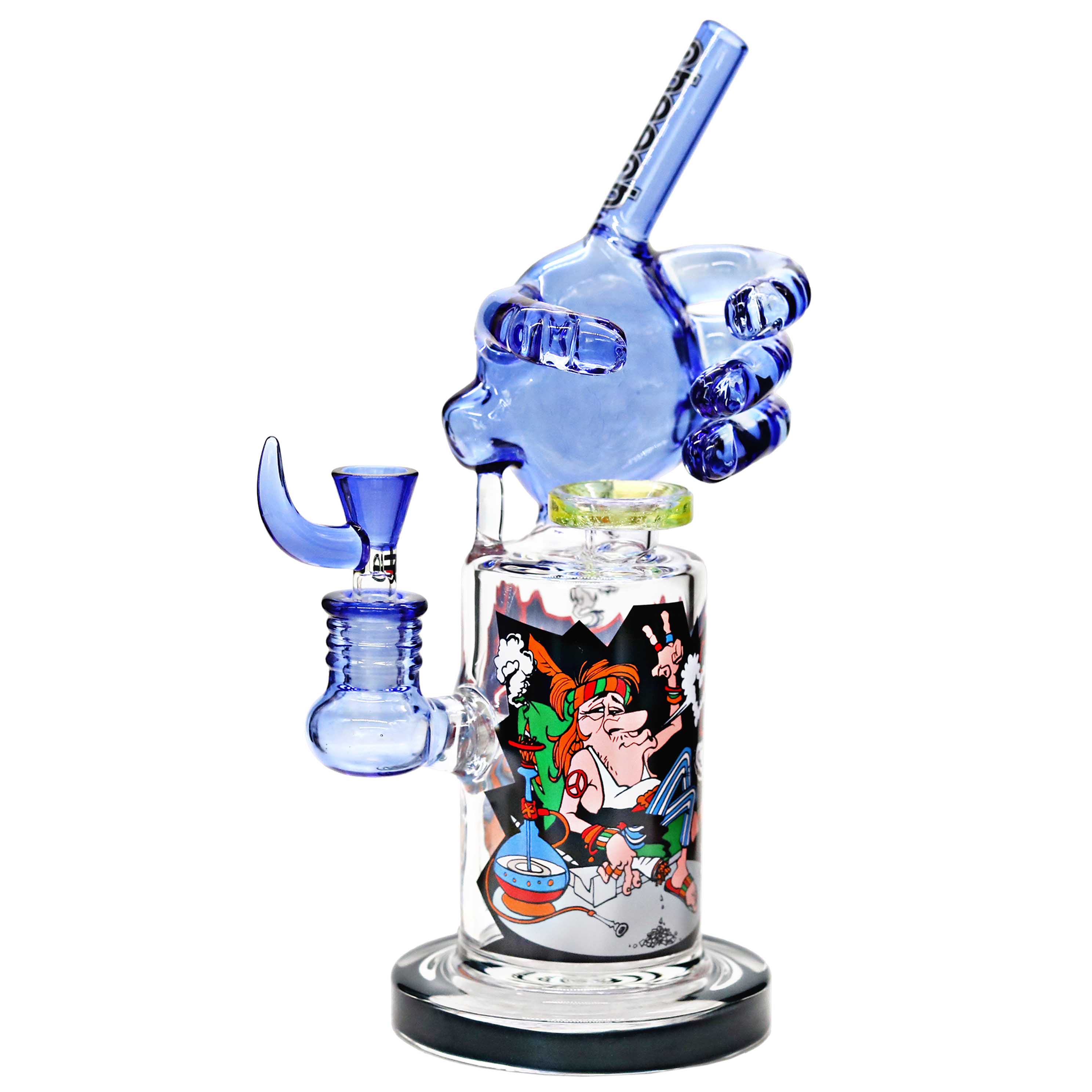 Cheech And The Dude Waterpipe (CHE-330) | 11 inch | Assorted Colors product image