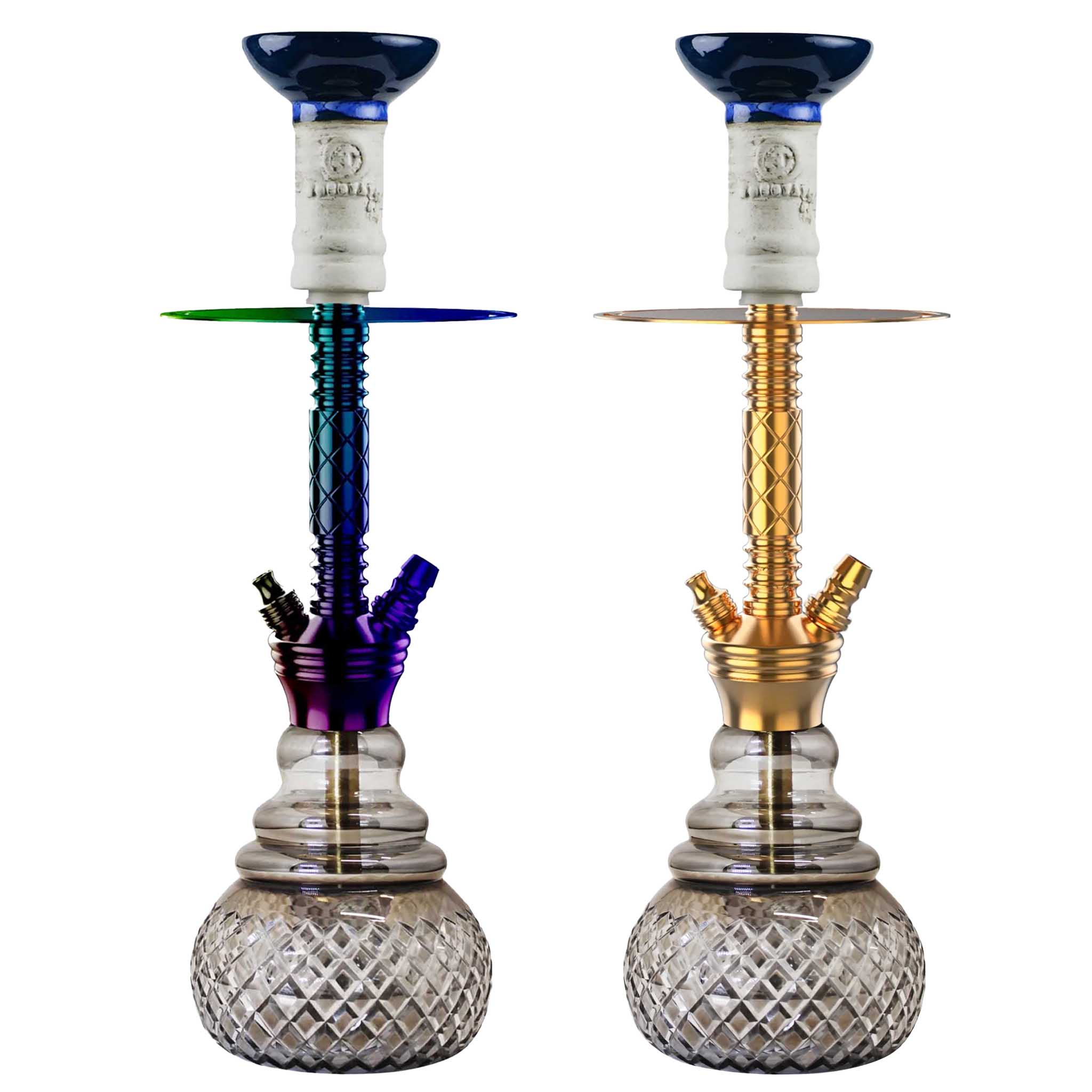 Cocoyaya GUNPOWDER One Hose Hookah | 14 inch | Assorted Colors product image