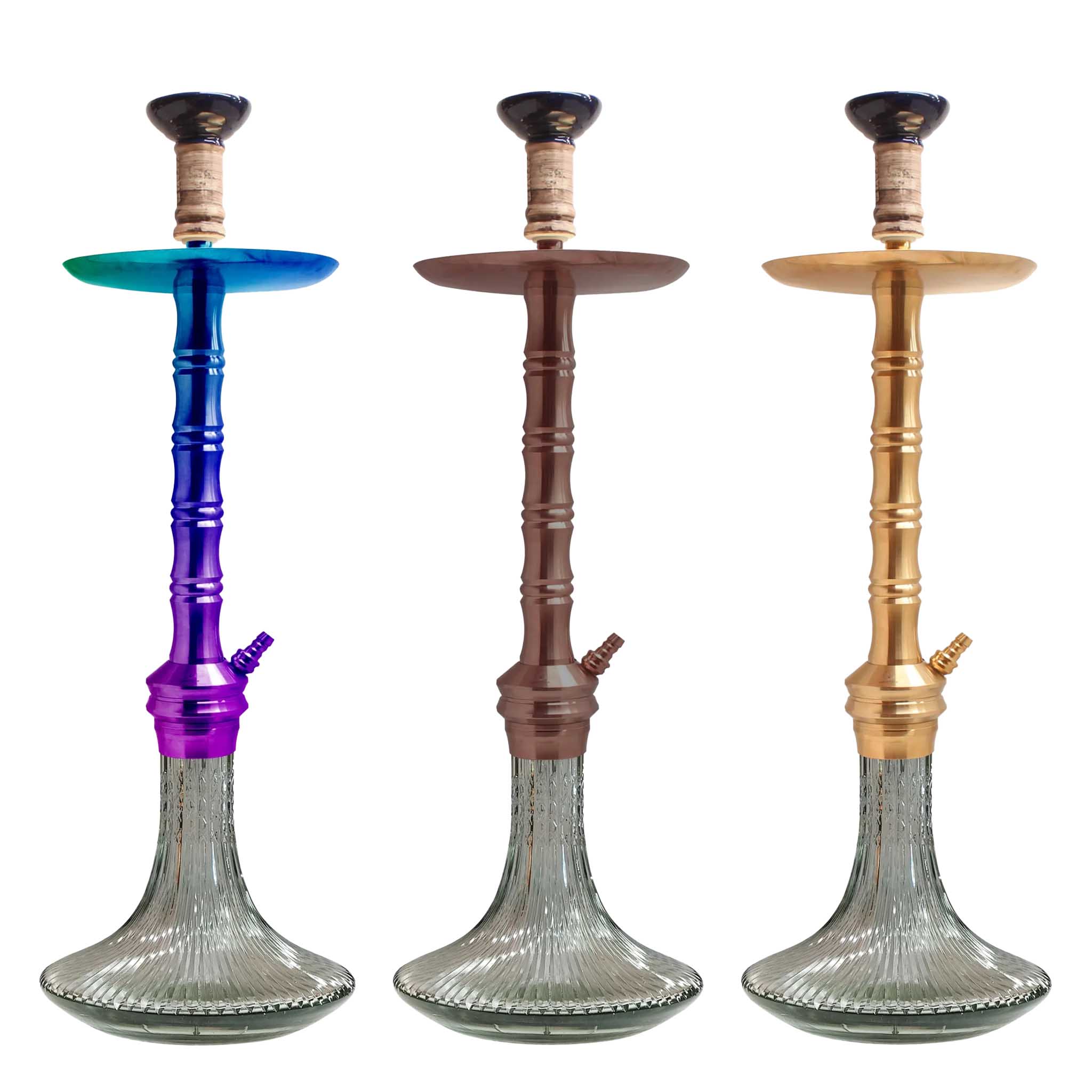 Cocoyaya RIZZI One Hose Hookah | 32 inch | Assorted Colors product image