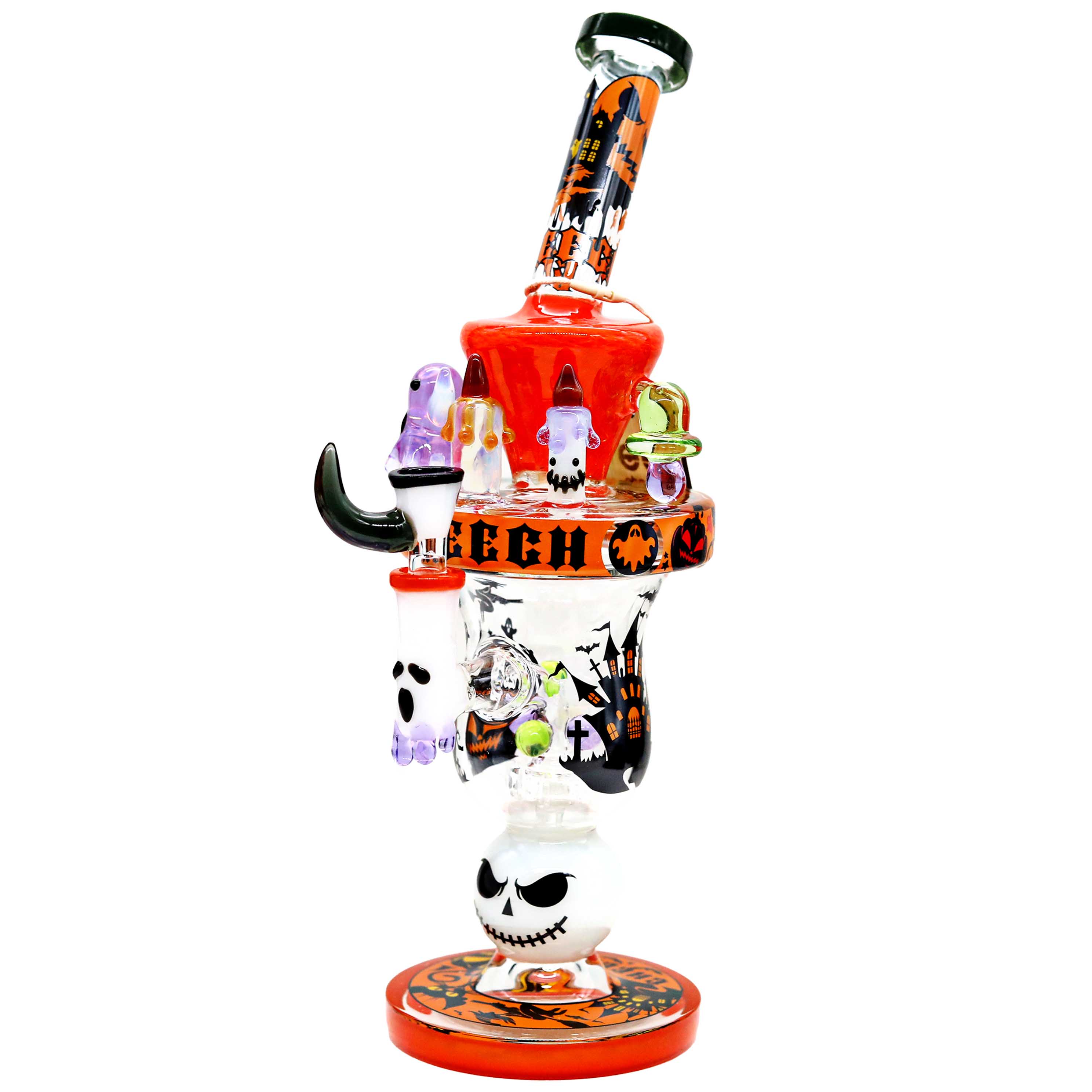 Cheech Scary Halloween Figures Lamp Shaped Waterpipe (CHE-346/347) | 15 inch product image