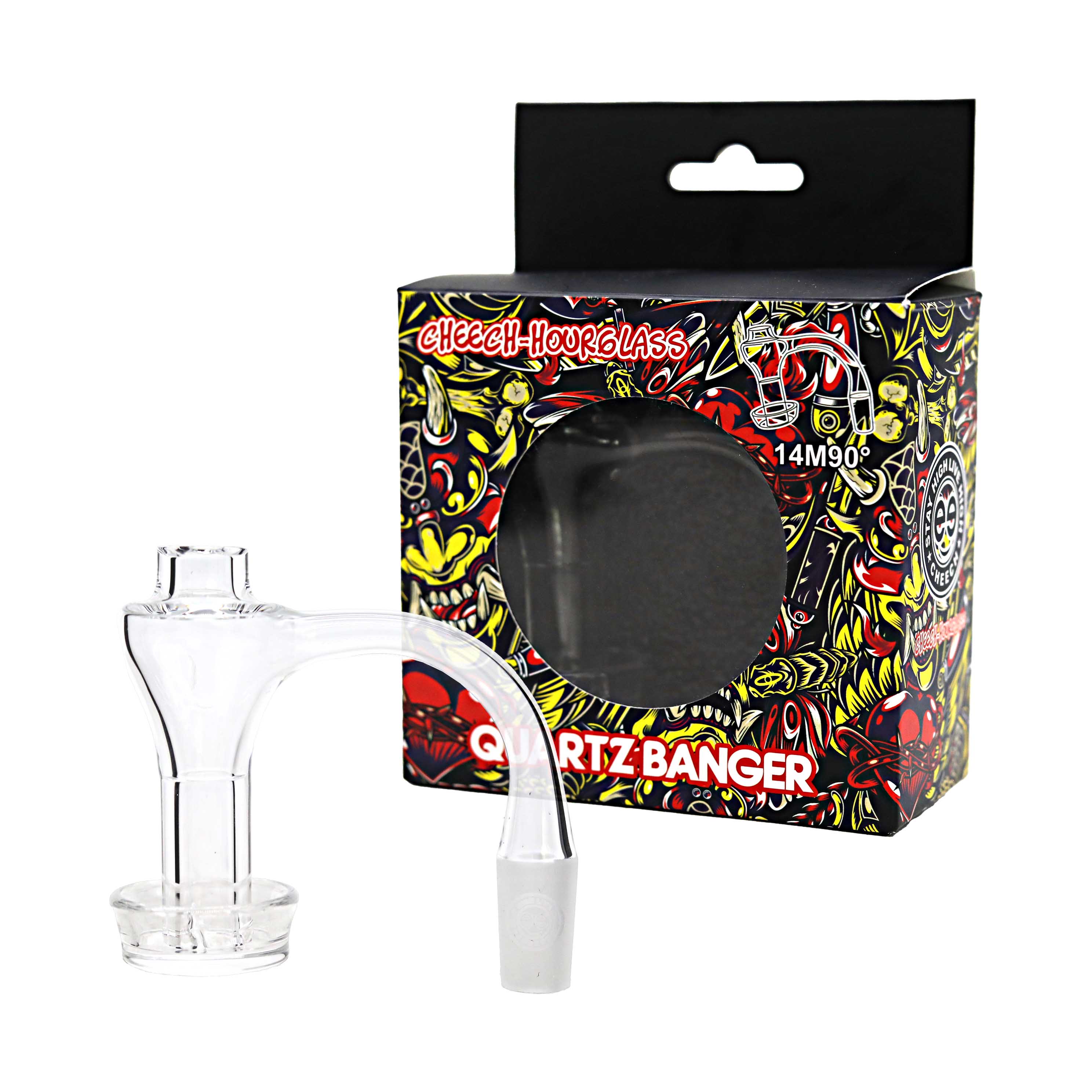 Cheech Hour Glass 90 Degree Auto Banger | 14mm | Male product image
