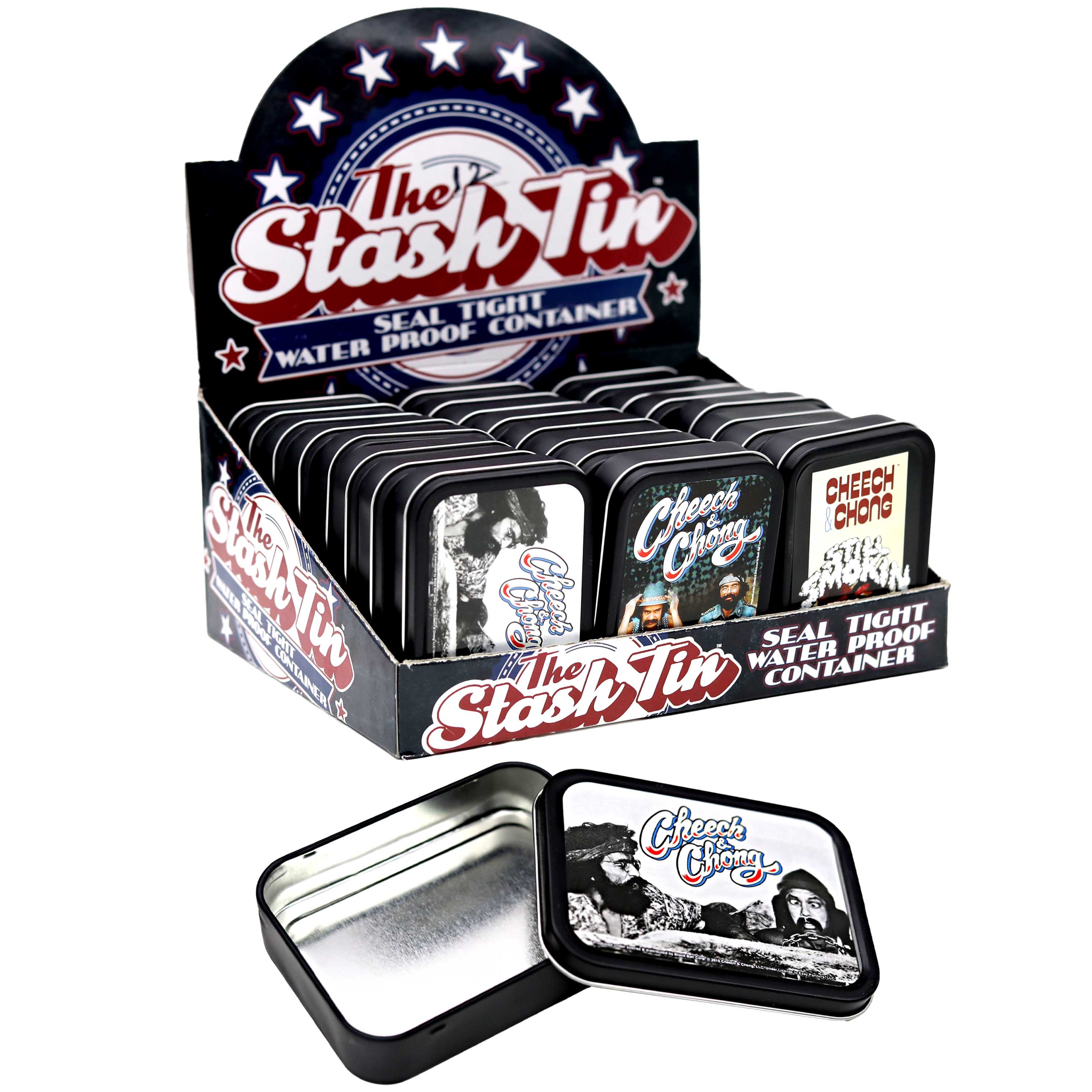 Cheech and Chong Stash Tins (CCT24) | Assorted Design product image